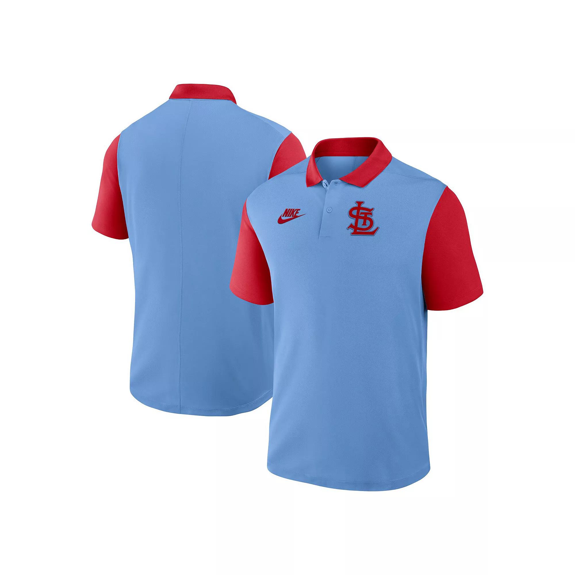 St. Louis Cardinals Cooperstown Victory Nike Mens Dri-FIT MLB Polo | 045803ARS67-DDZ Product Image