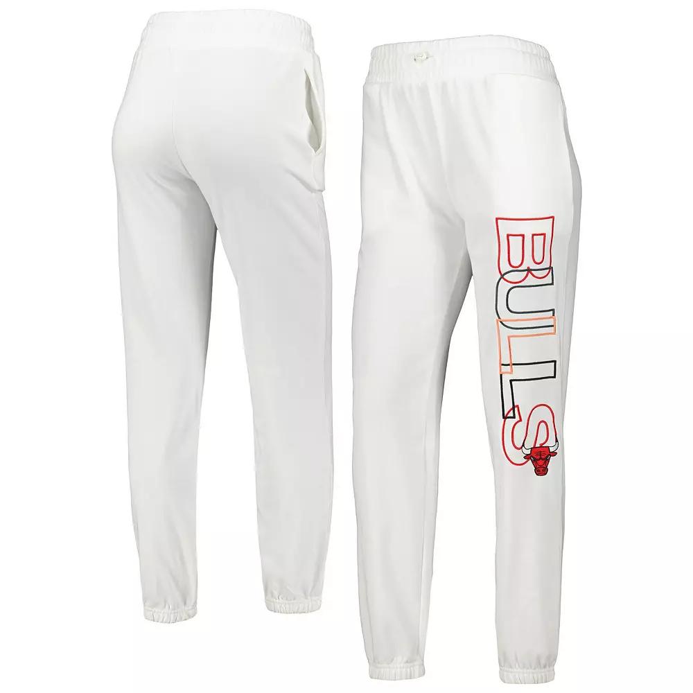 Women's Concepts Sport White Chicago Bulls Sunray Pants, Size: XL Product Image
