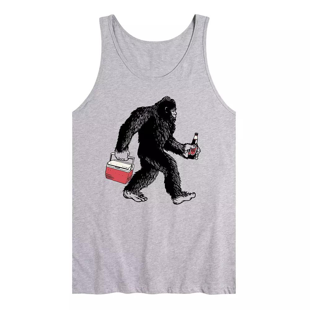 Men's Bigfoot Cooler Graphic Tank Top,  Product Image