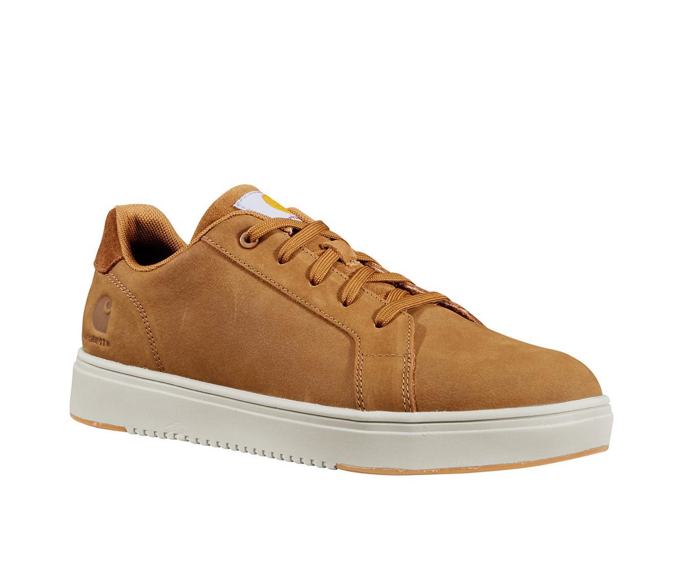 Men's Carhartt Detroit Leather Sneaker EH Work Shoes Product Image
