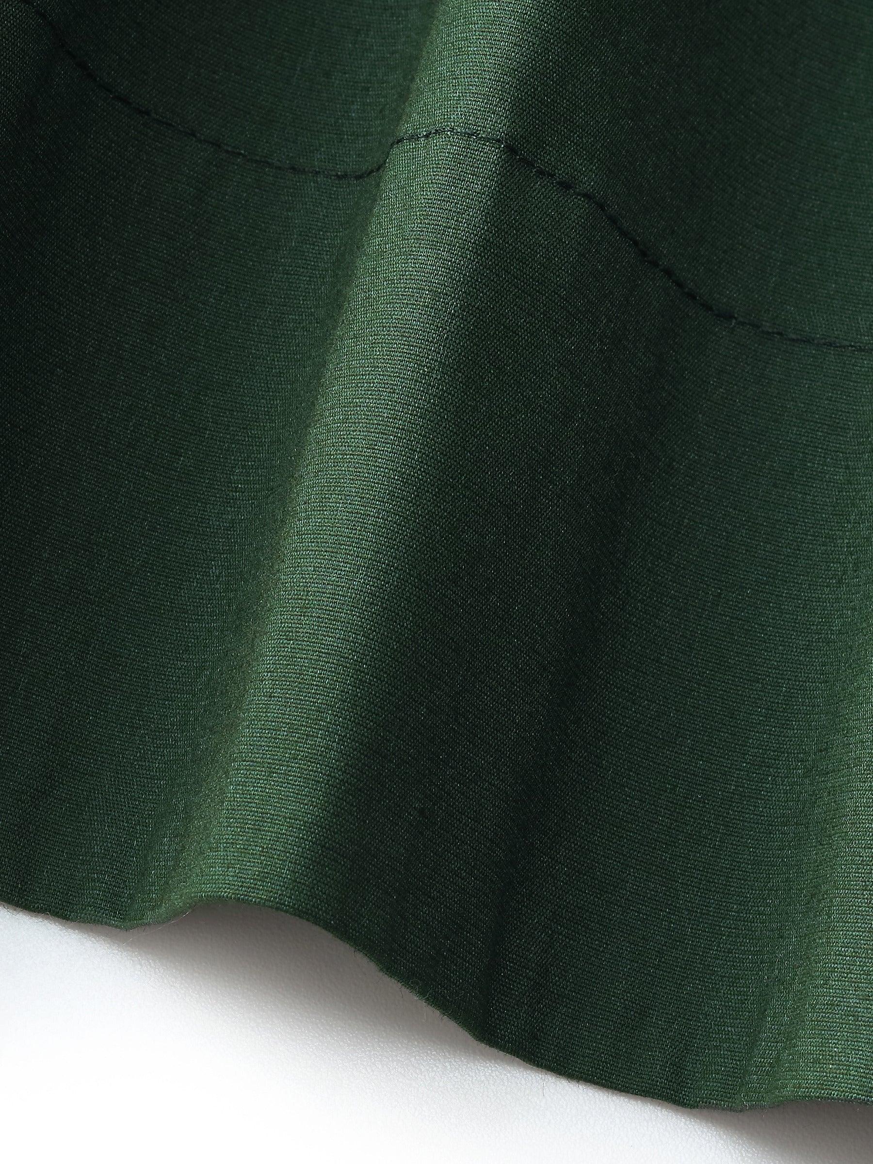 A-Line High-Waisted Women Pleated Skirt Product Image