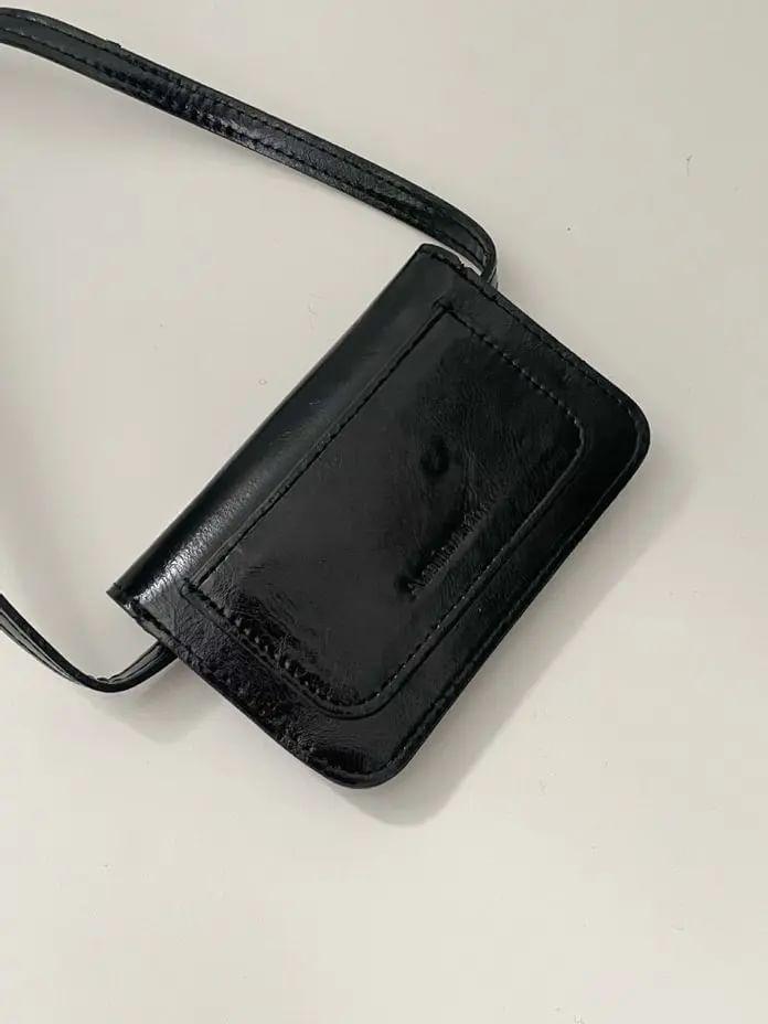 Heart Buckle Crossbody Mini Bag Product Image