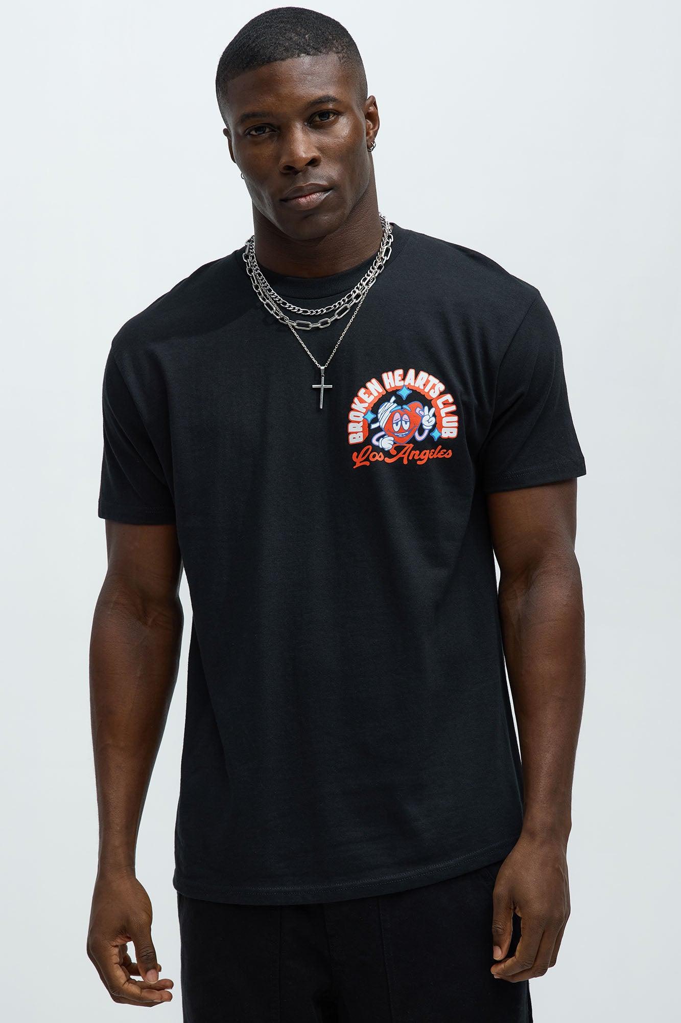 Broken Hearts Club LA Short Sleeve Tee - Black Product Image