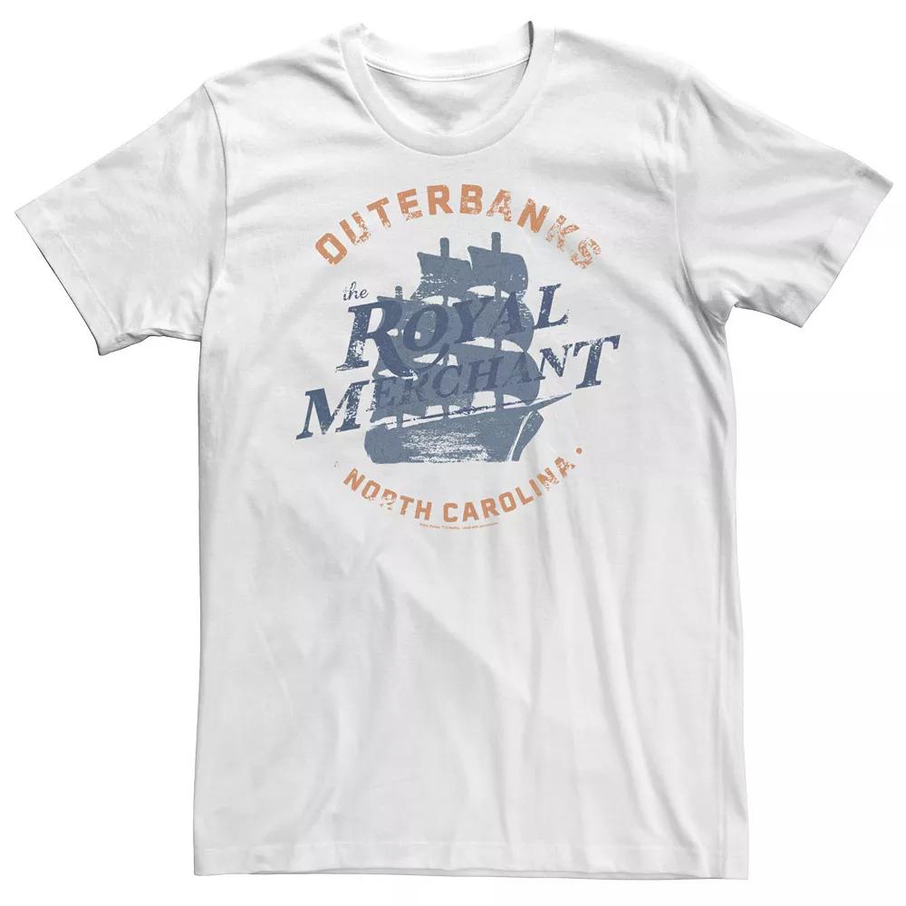 Big & Tall Outer Banks The Royal Merchant Logo Tee, Men's,  Product Image