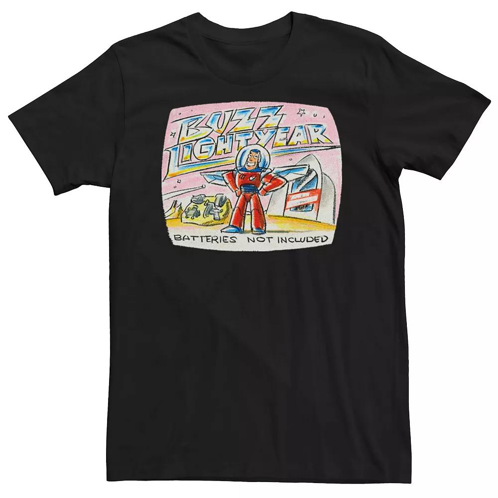 Disney / Pixar's Toy Story Buzz Lightyear Men's Batteries Not Included Tee,  Product Image