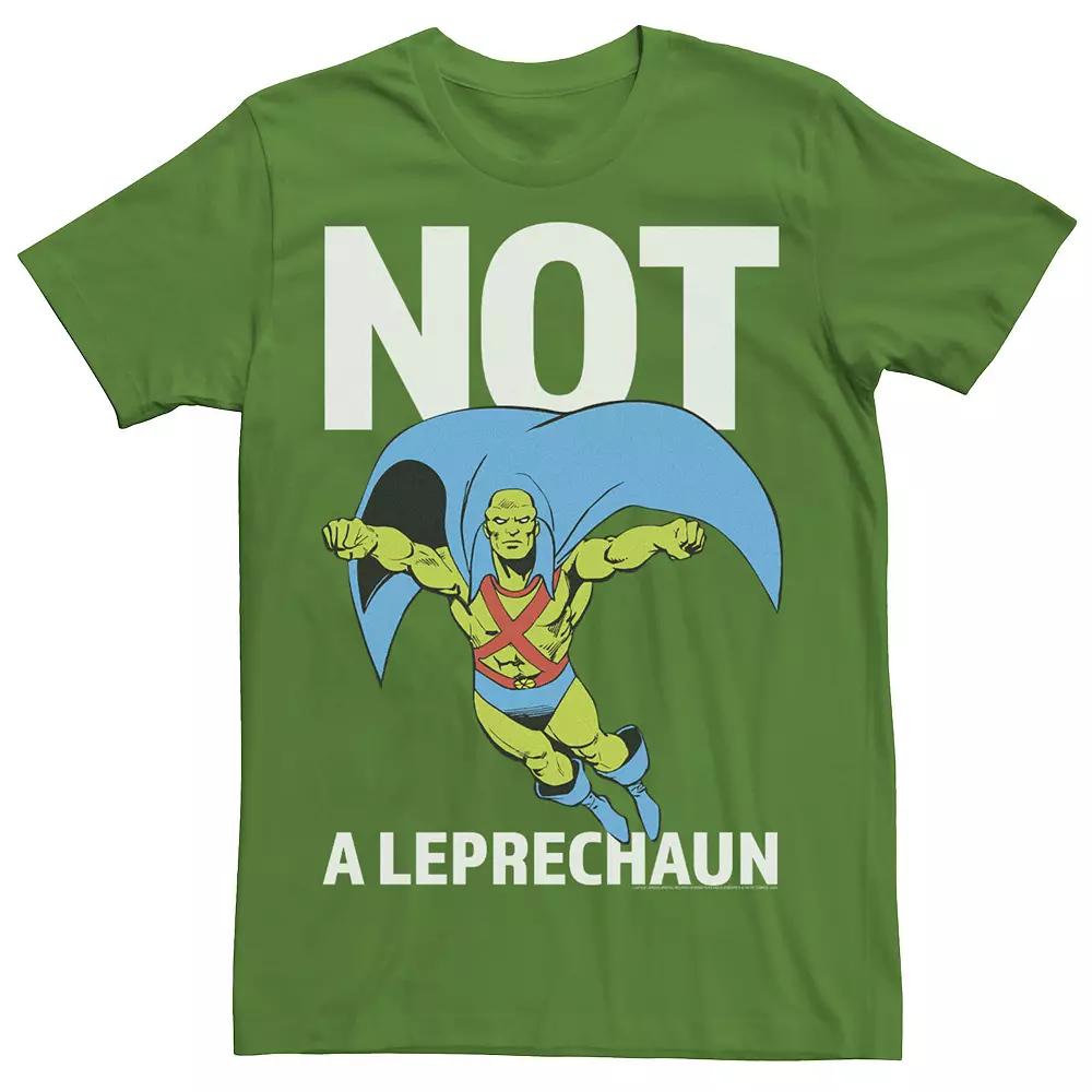 Men's DC Comics St. Patrick's Day Martian Manhunter "Not A Leprechaun" Tee,  Product Image