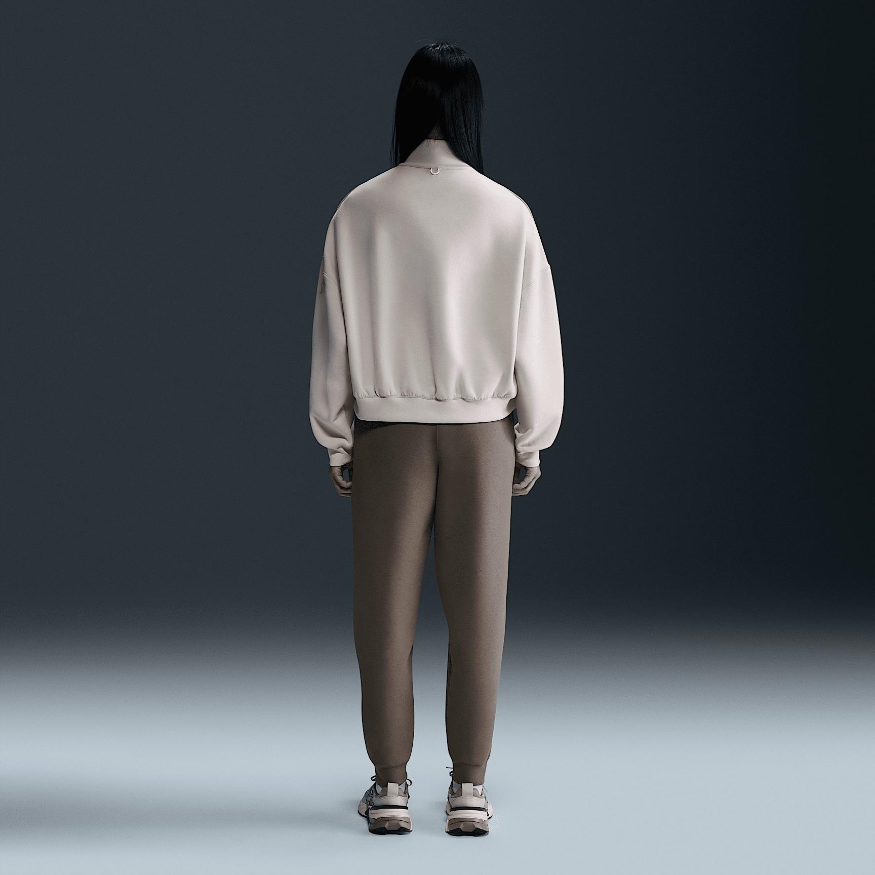 Nike Womens 24.7 ImpossiblySoft Dri-FIT Oversized 1/2-Zip Top | HQ8188-104 Product Image