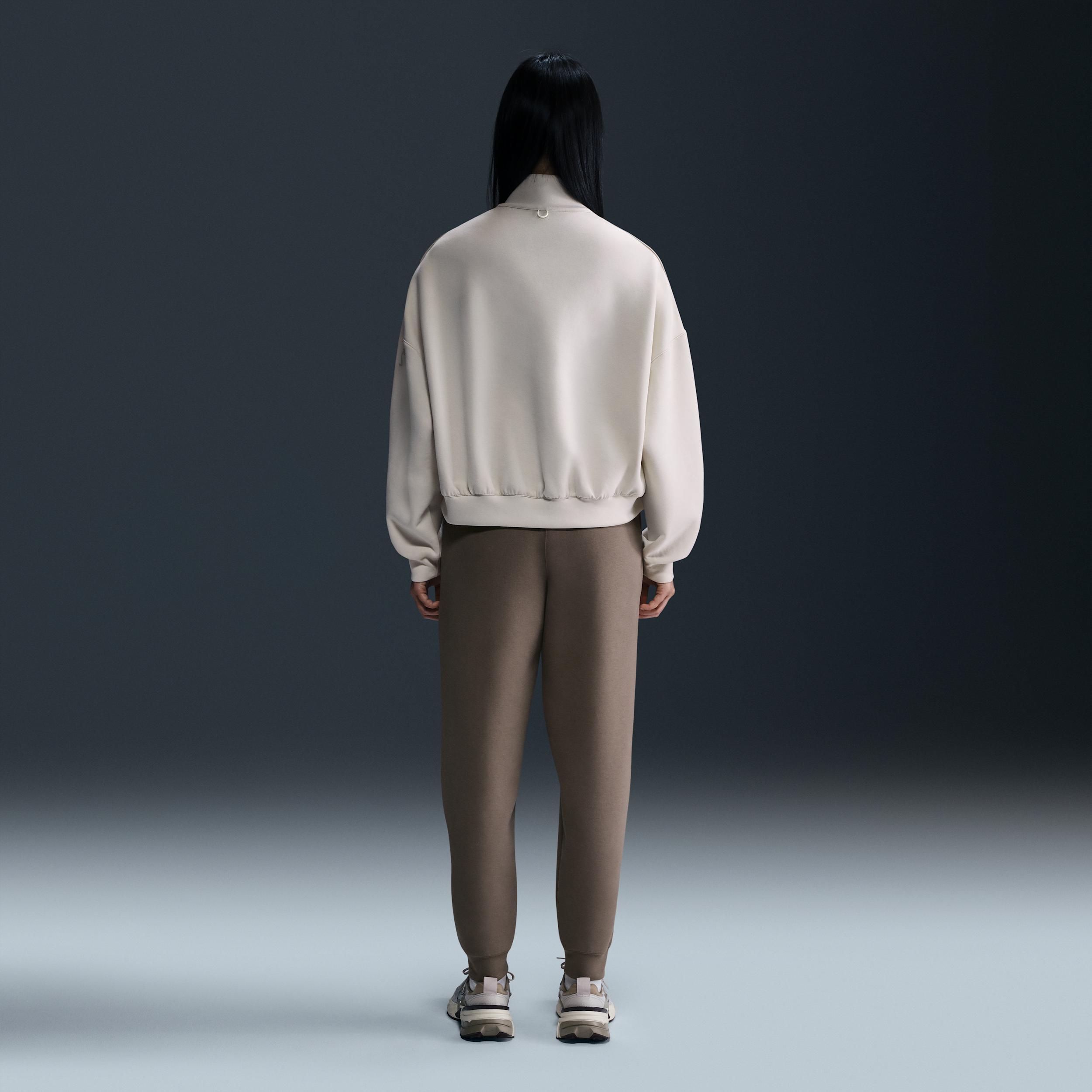 Nike Womens 24.7 ImpossiblySoft Dri-FIT Oversized 1/2-Zip Top | HQ8188-104 Product Image