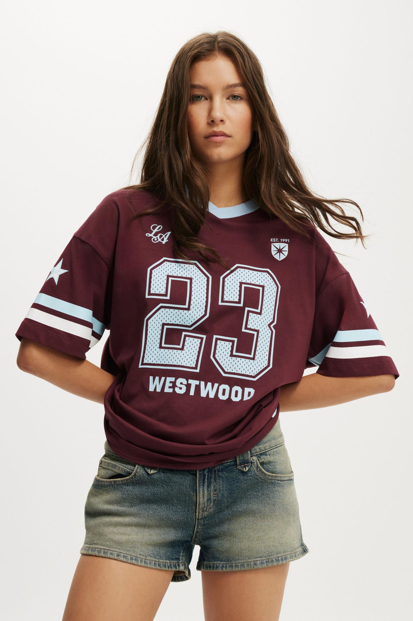 Cotton On Women - V Neck Retro Graphic Boxy Tee Product Image