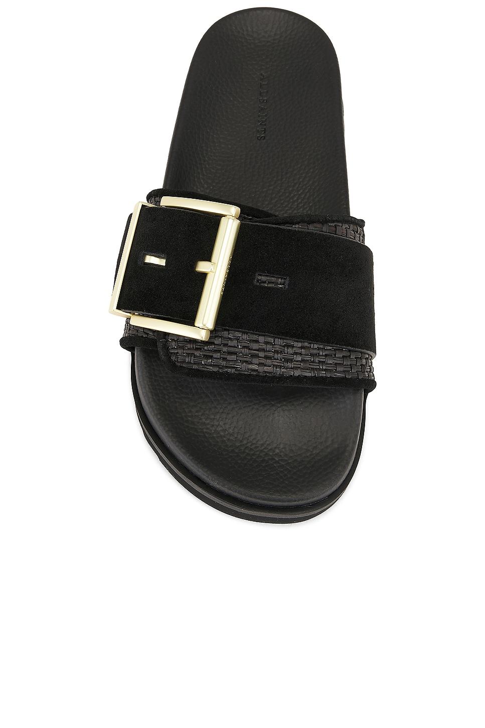 Ellie Raffia Slider ALLSAINTS Product Image