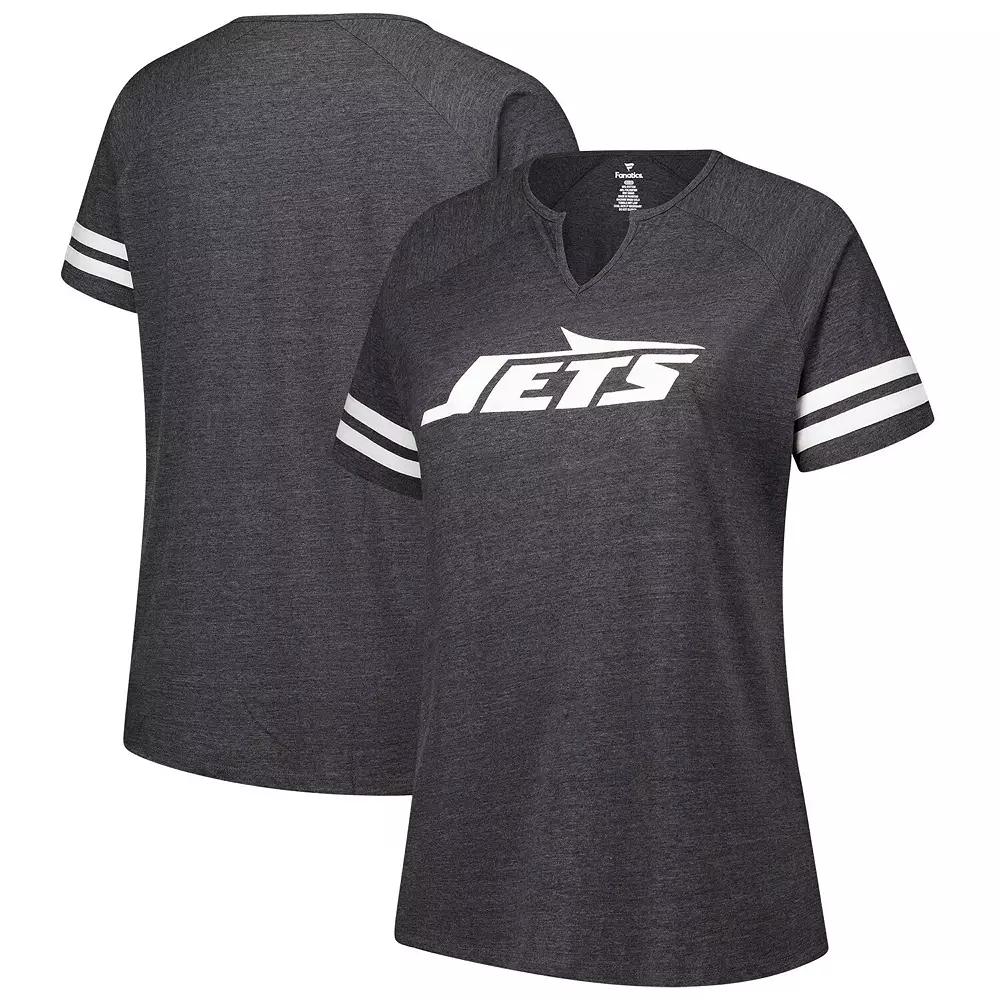 Women's Fanatics Charcoal New York Jets Plus  Product Image