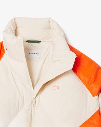 Short Oversized Hooded Puffed Jacket Product Image