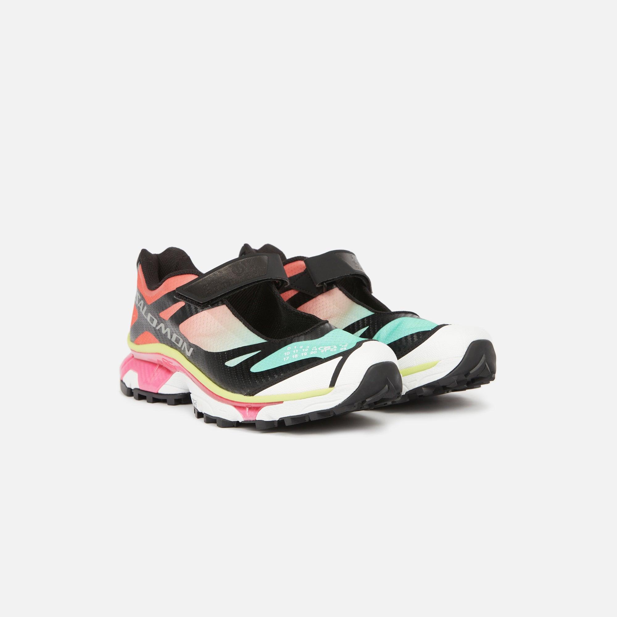 MM6 Maison Margiela x Salomon XT-MARY J - Ginger / Electric Green / Knockout Pink Male Product Image