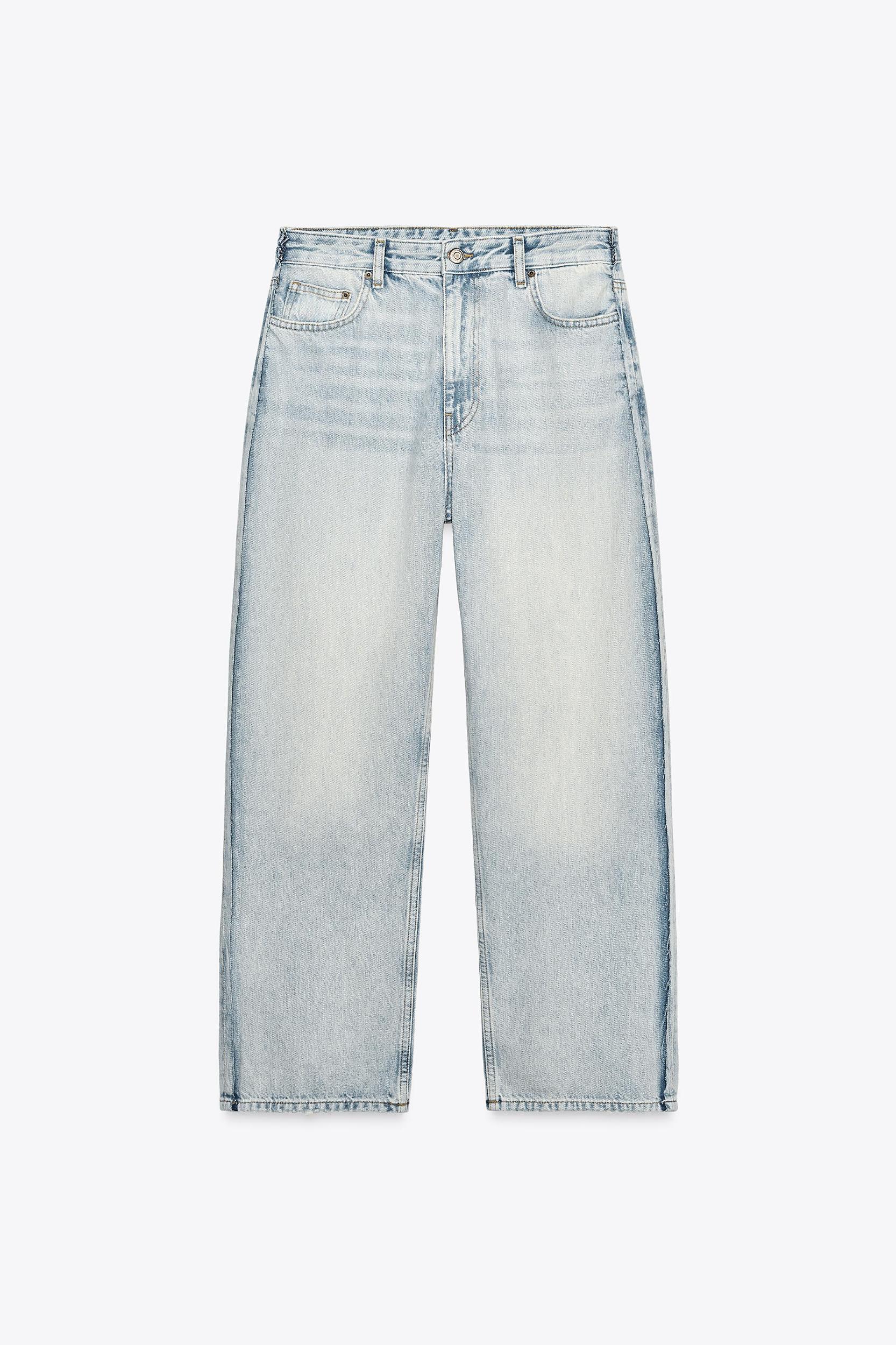 ZW COLLECTION RELAXED MID-RISE JEANS Product Image