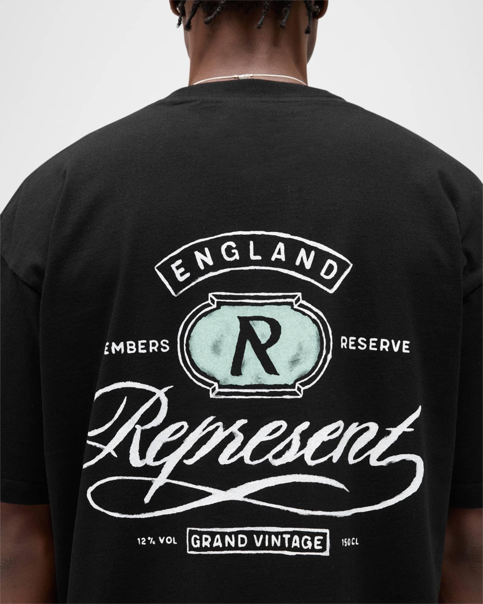 Men's Grand Vintage Hand Drawn Logo T-Shirt Product Image