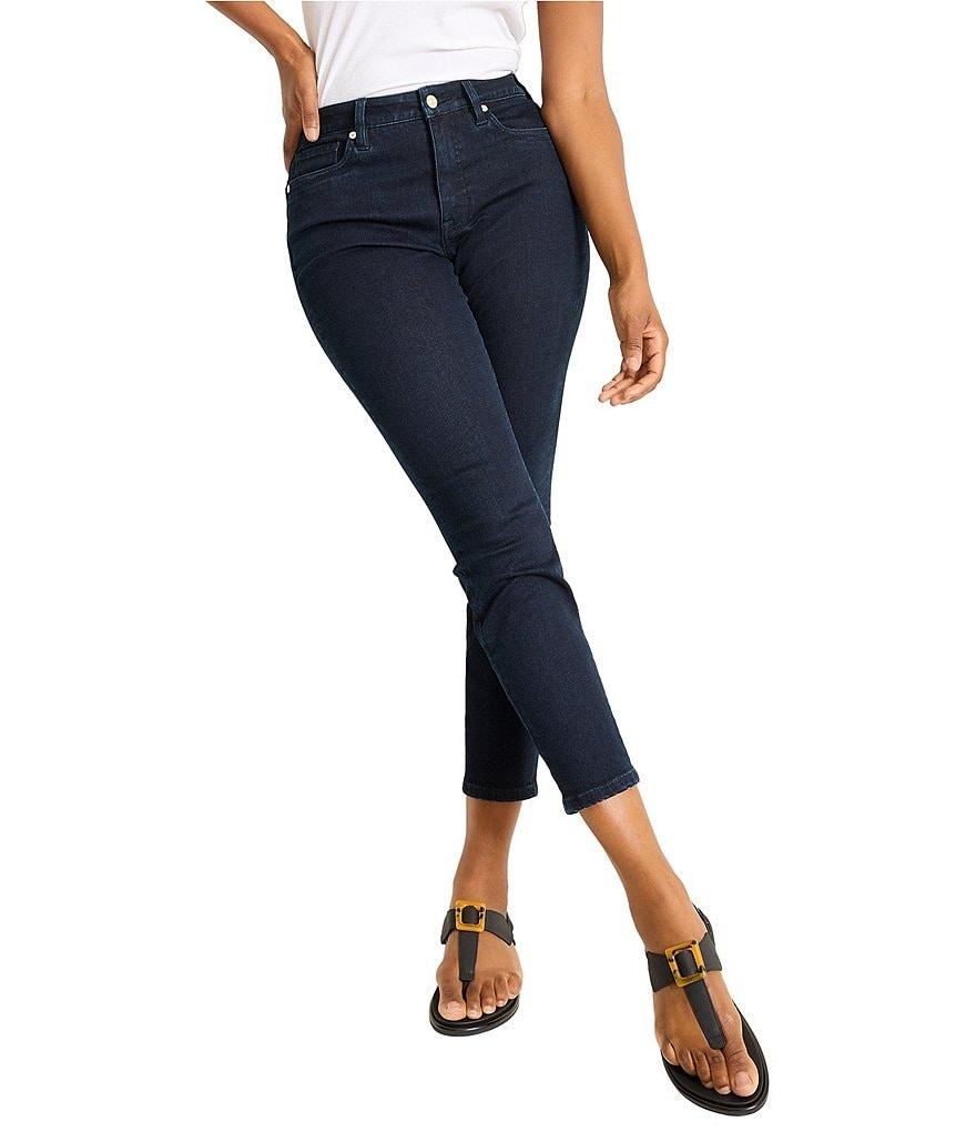 Tommy Bahama Indigo UPF 30 High Rise Ankle Length Skinny Jean Product Image