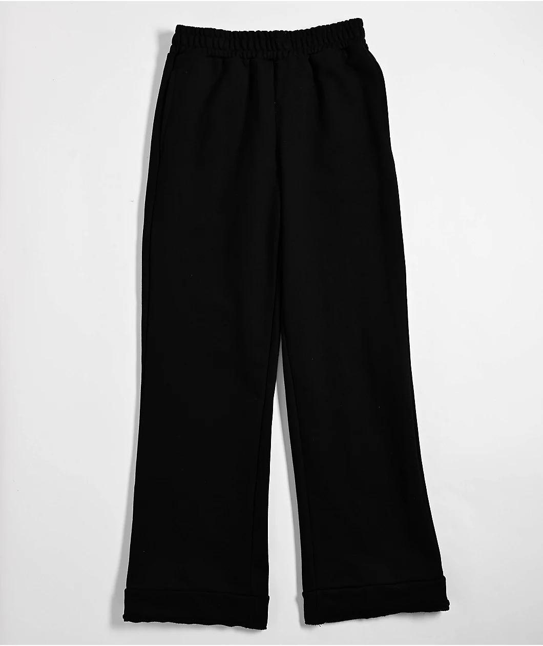 FB County French Terry Black Sweatpants Product Image