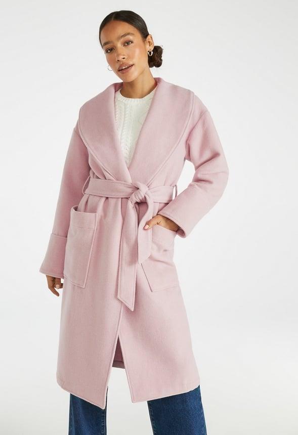 JustFab Margaux Platform Loafer Pump Womens Black/ White Size 8.5 Product Image