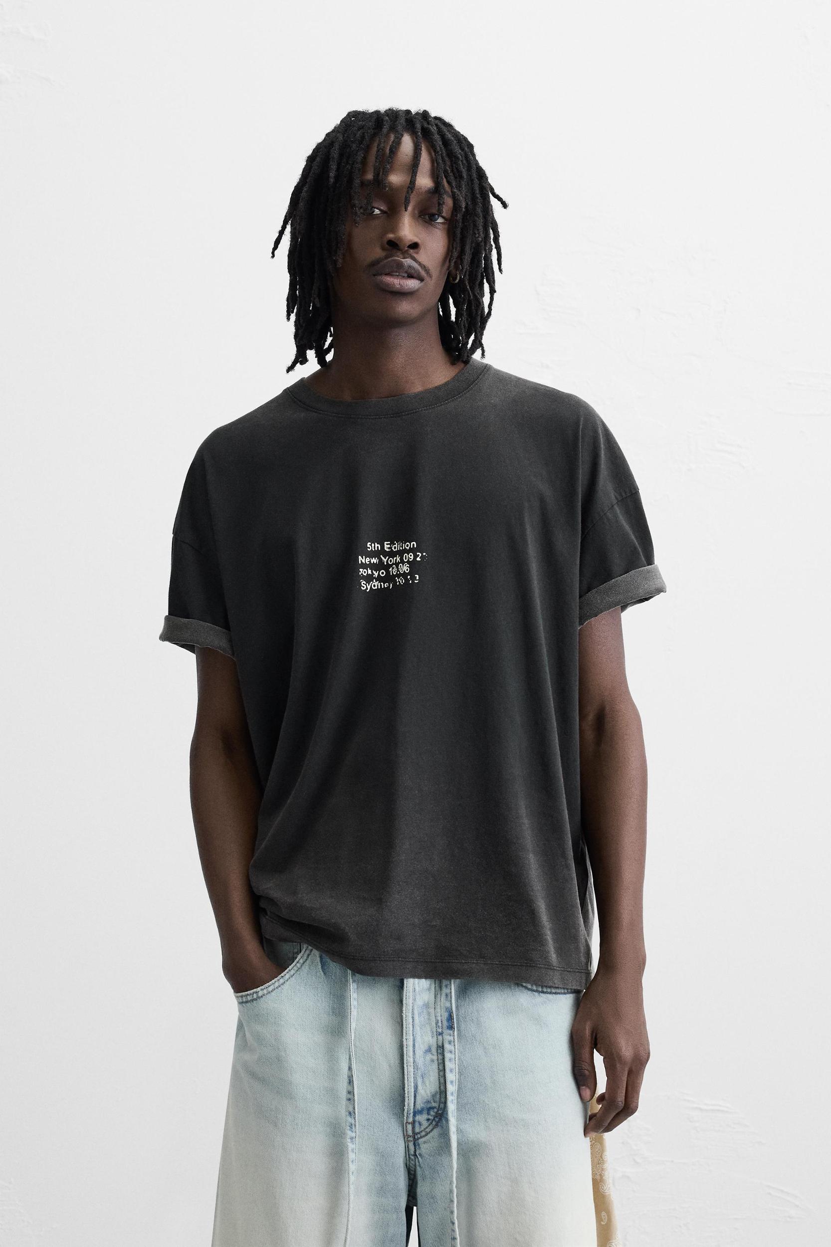 WASHED PATCH T-SHIRT Product Image