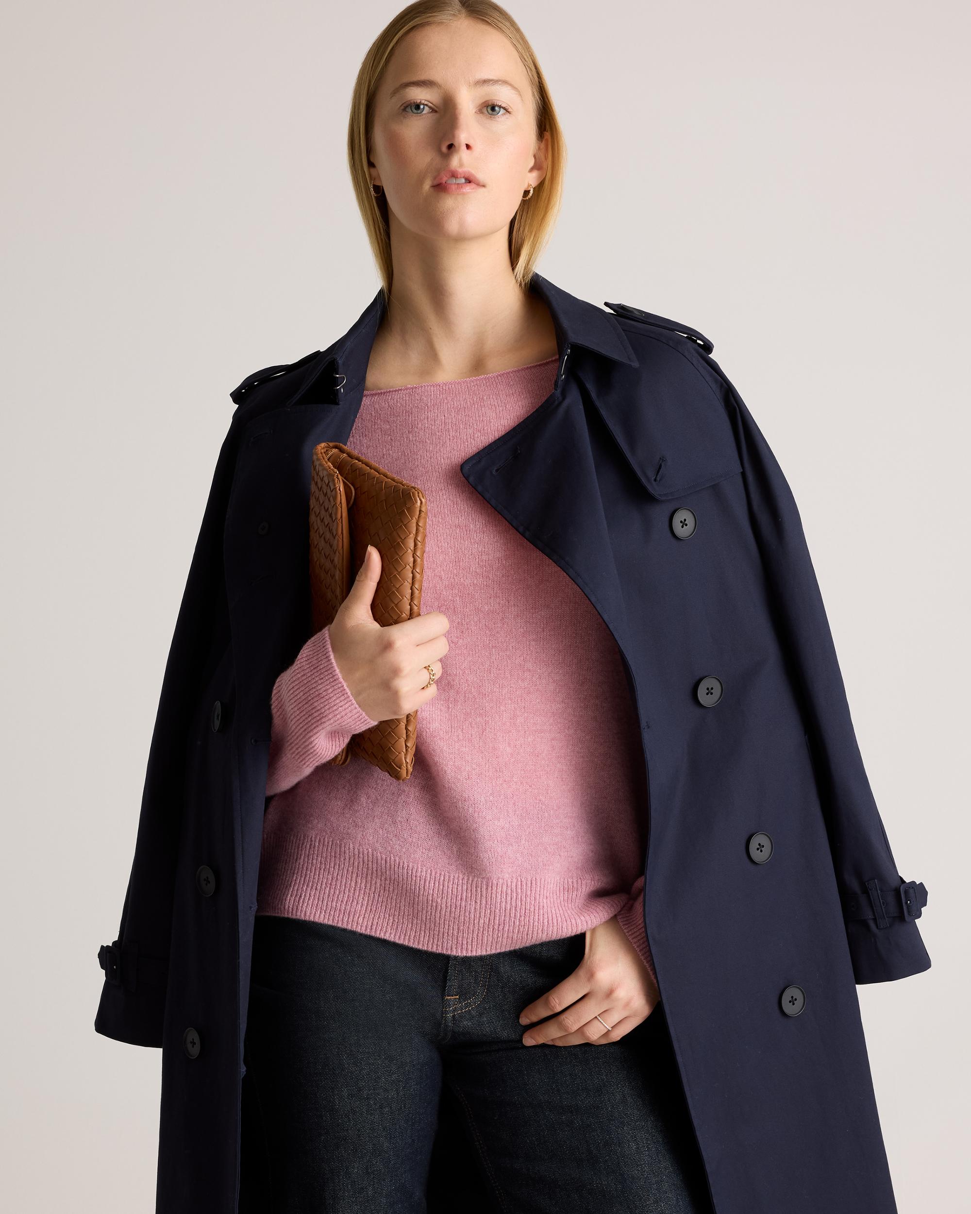 Quince | Women's Mongolian Cashmere Boatneck Sweater Product Image