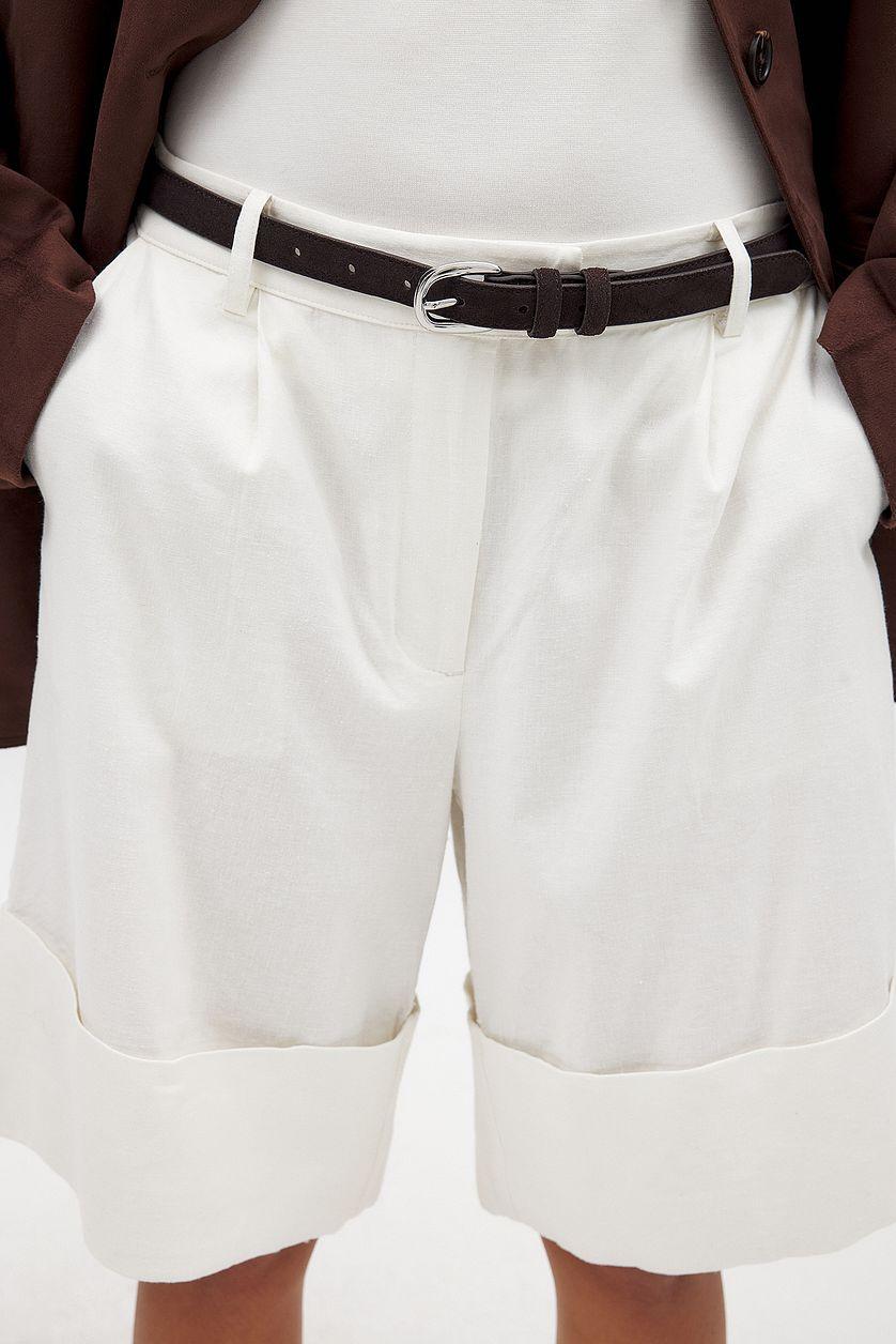 Slim Leather Belt Product Image