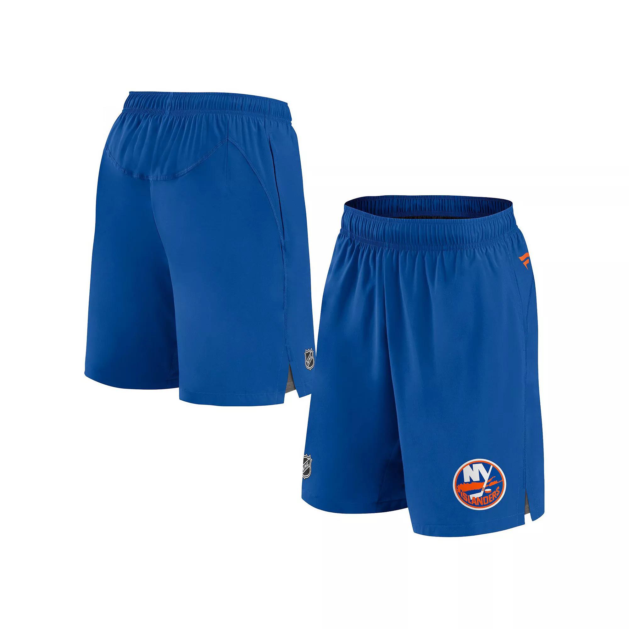 Men's Fanatics Branded Royal New York Islanders Authentic Pro Rink Shorts, Size: XL, Isl Blue Product Image