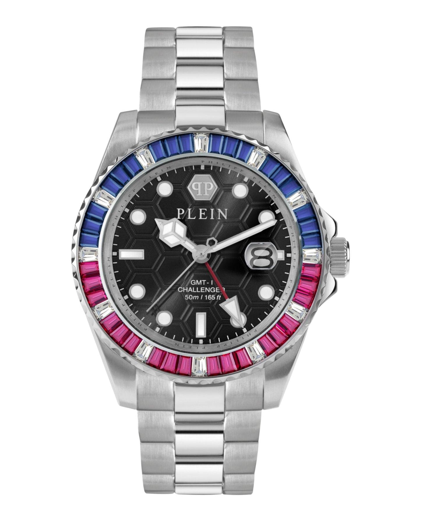 Philipp Plein GMT-I Challenger Baguettes Bracelet Watch Product Image