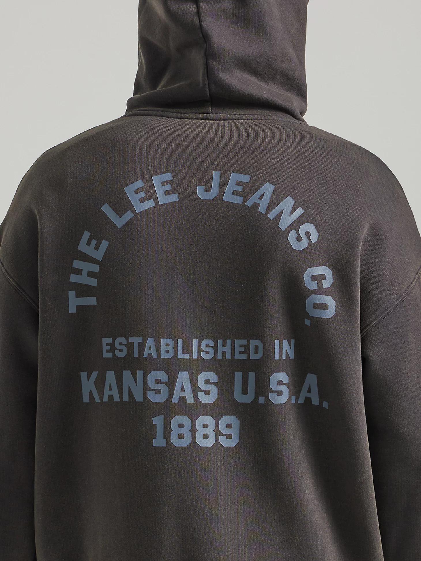Men's Relaxed Fit Graphic Hoodie | Men's Tops | Lee® Product Image