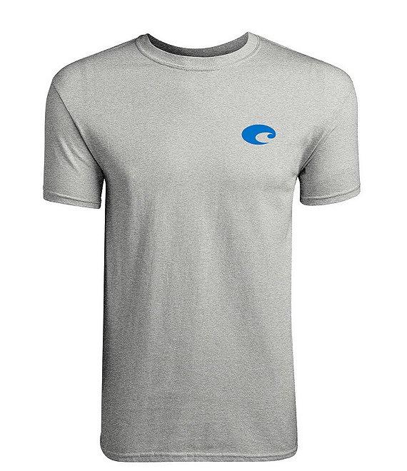 Costa Shield Graphic Short-Sleeve Heathered T-Shirt Product Image
