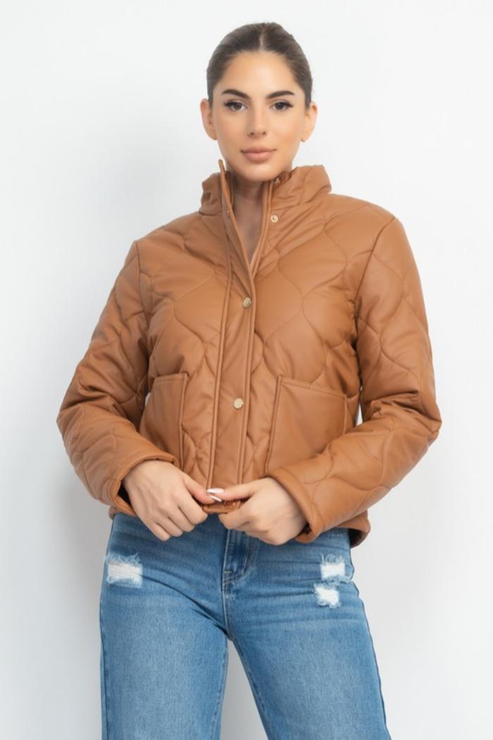 Chic Quilted Jacket Product Image