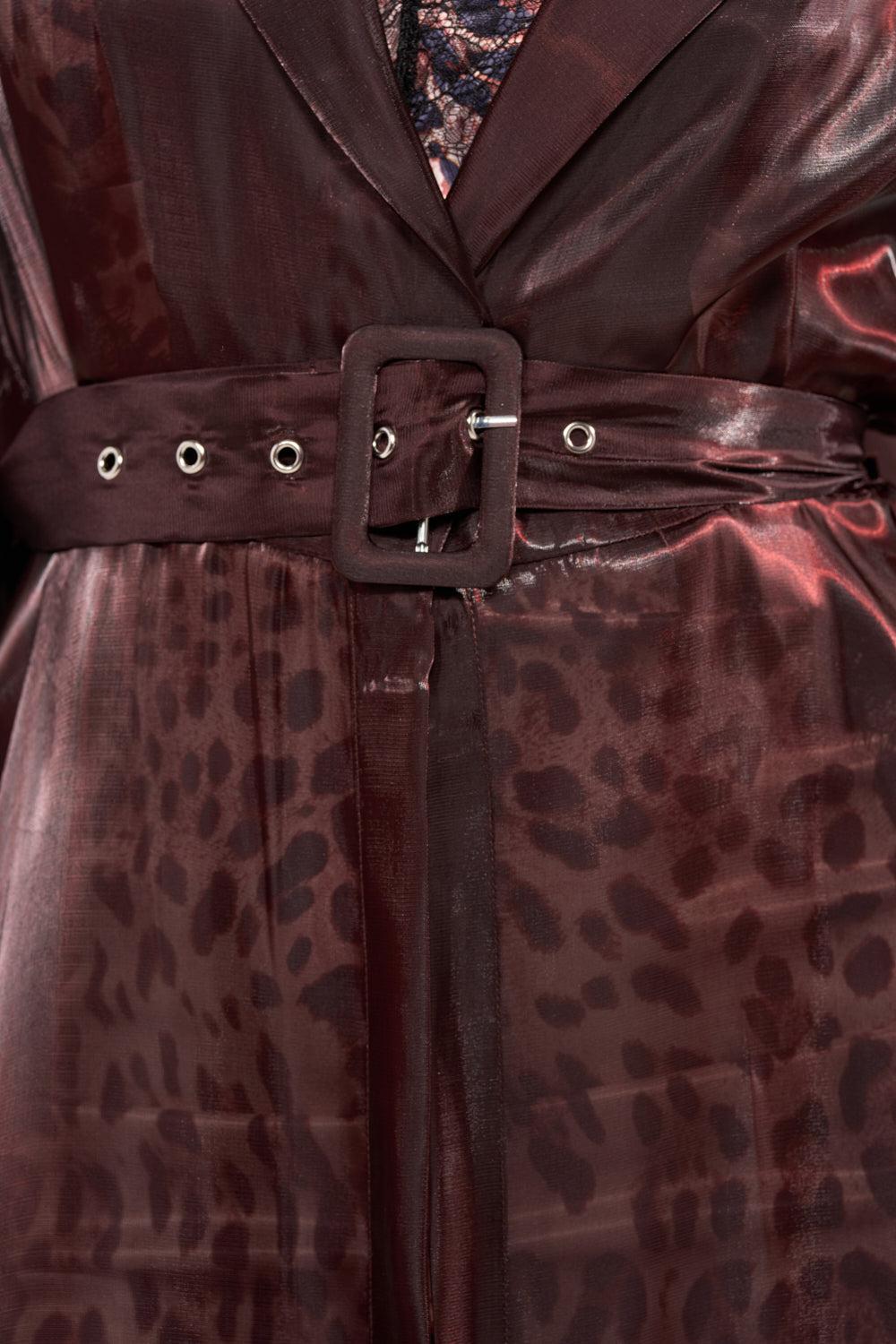 PRETTY LIL THING ORGANZA TRENCH Product Image