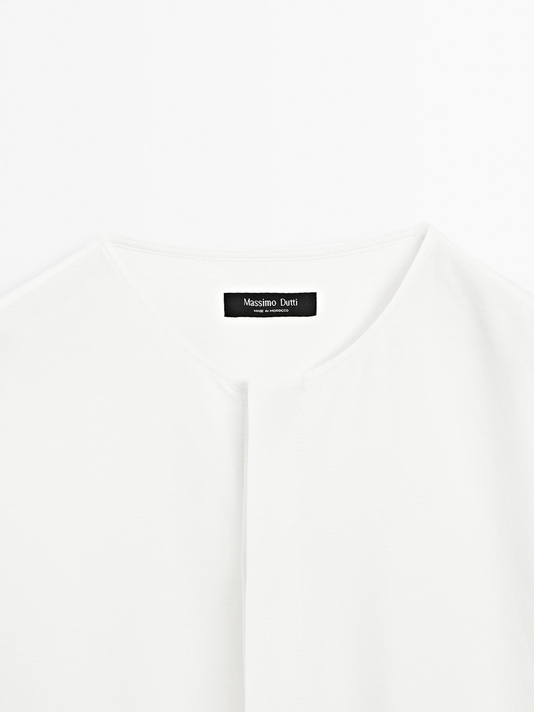 Shirt dress with contrast buttons Product Image