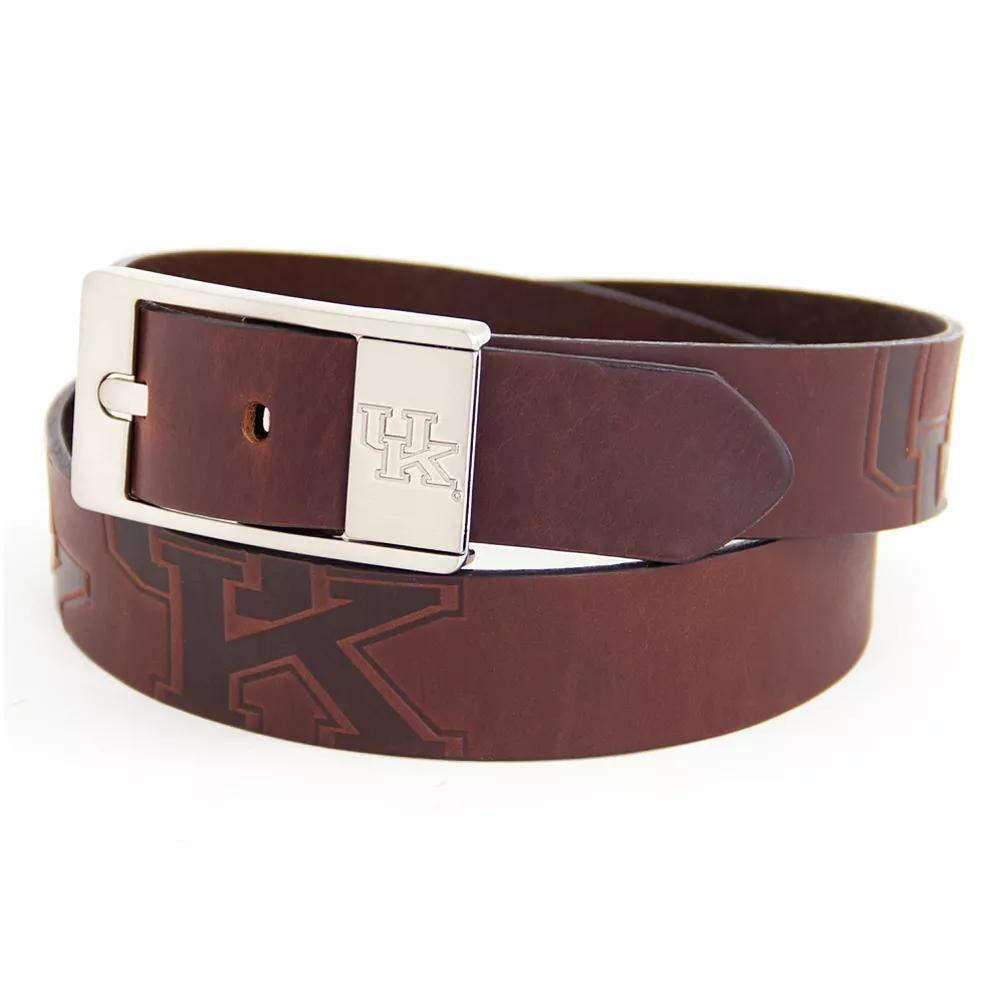 Men's North Carolina State Wolfpack Brandish Leather Belt,  Product Image