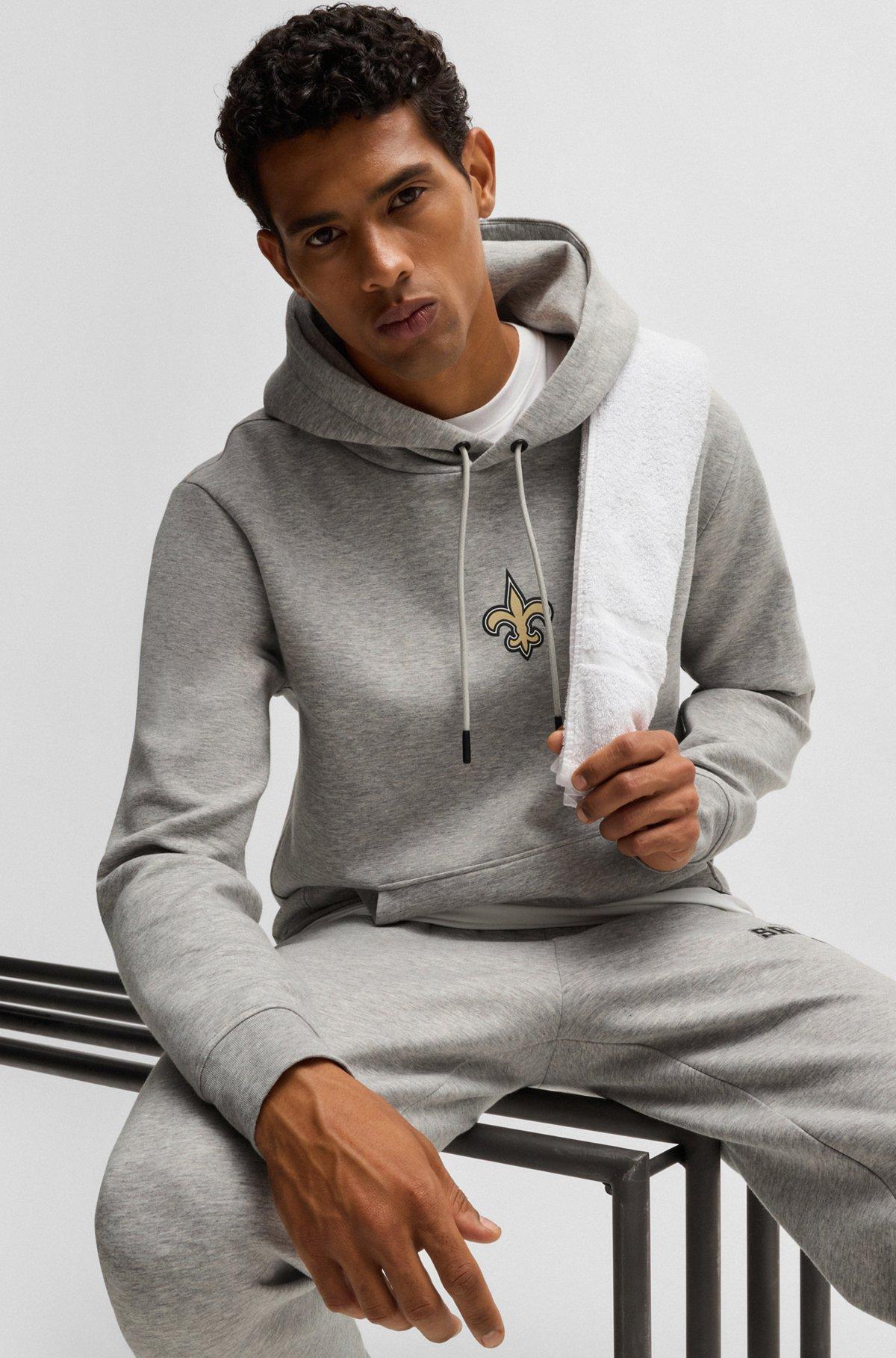 BOSS x NFL interlock hoodie with special branding Product Image