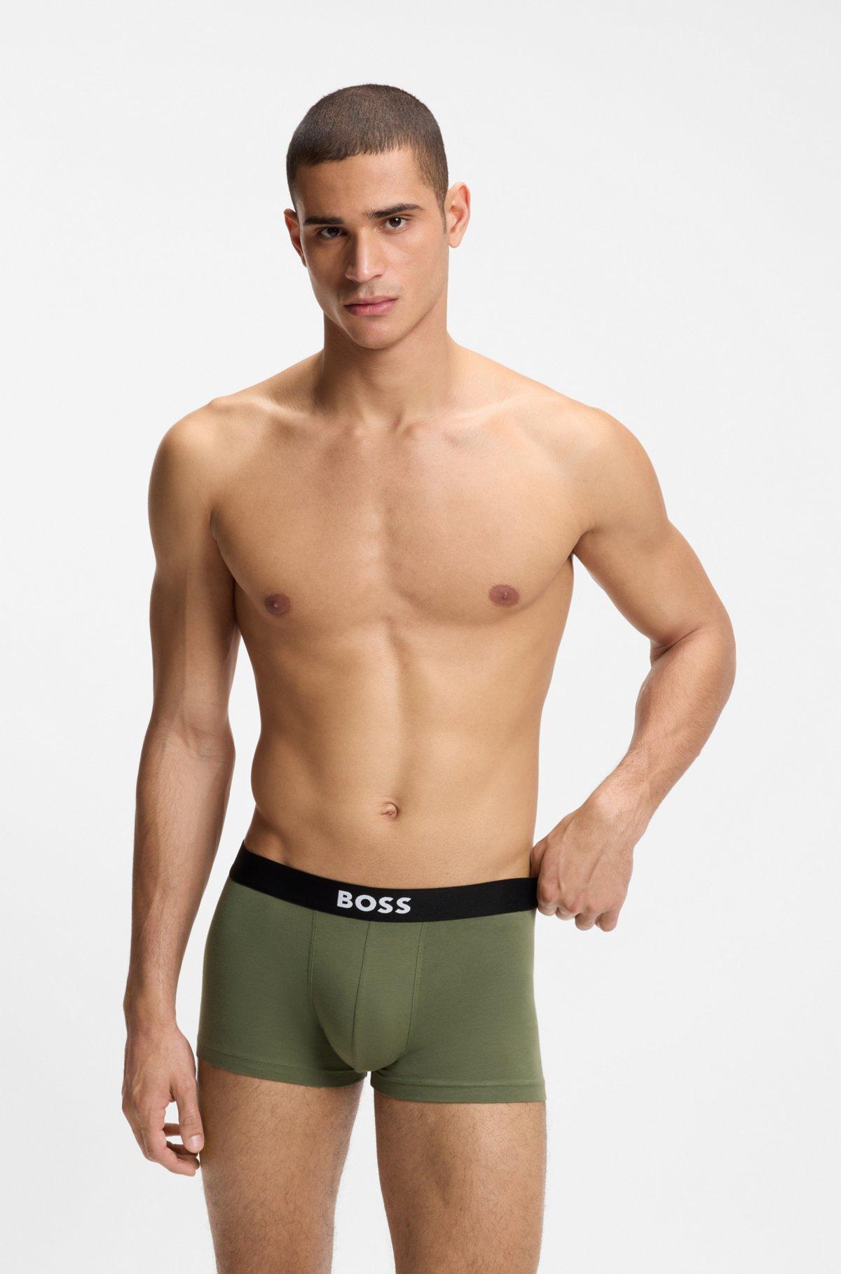 Three-pack of stretch-cotton trunks Product Image