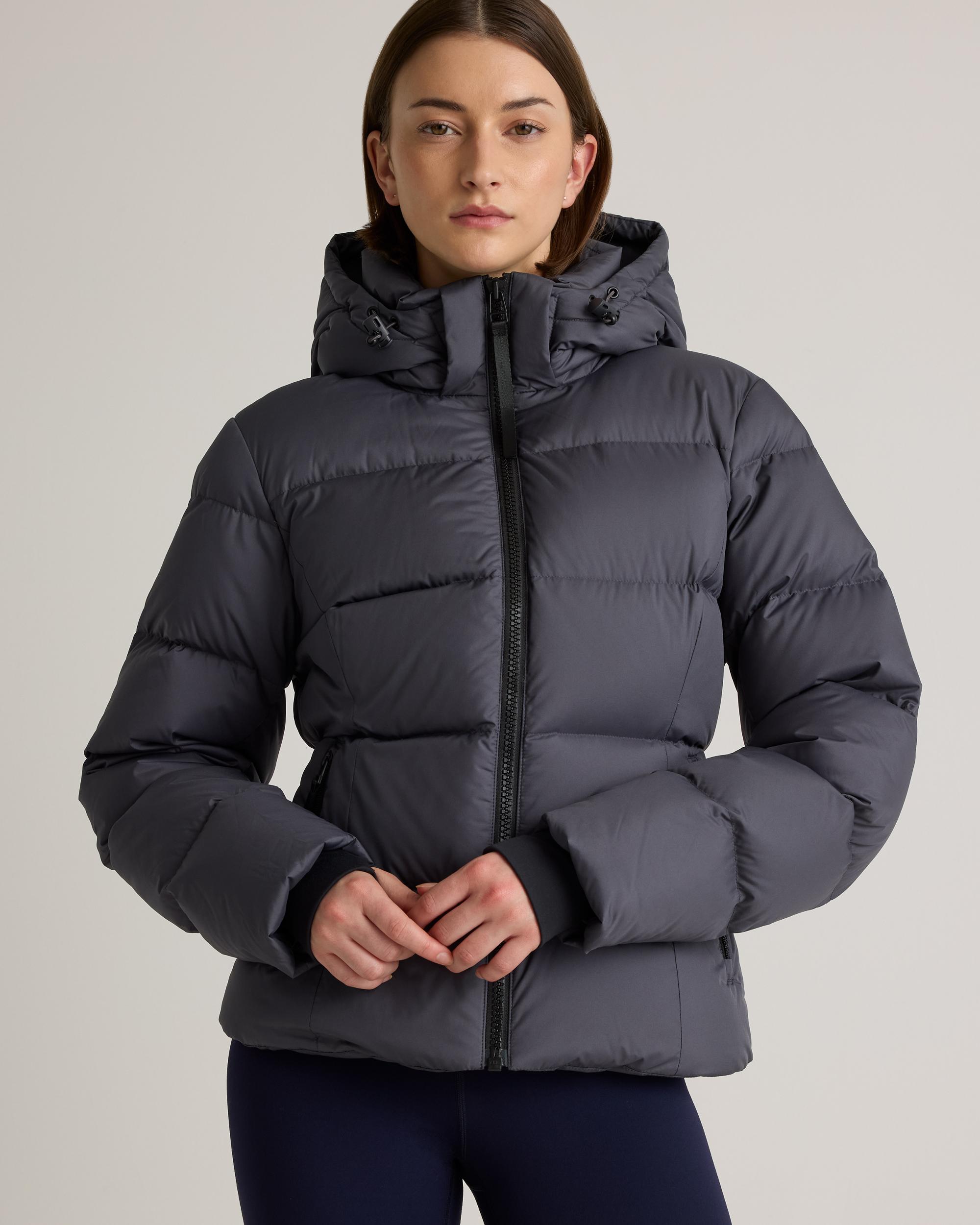 Quince | Women's Responsible Down Cinch Waist Puffer Jacket Recycled Polyester Product Image