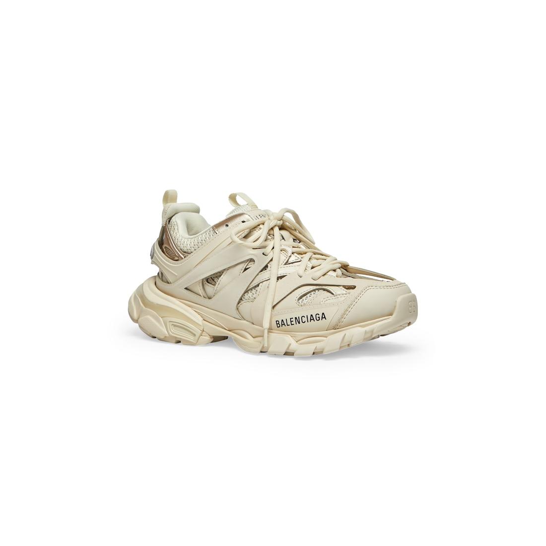 Women's Track Sneaker  in Beige Product Image