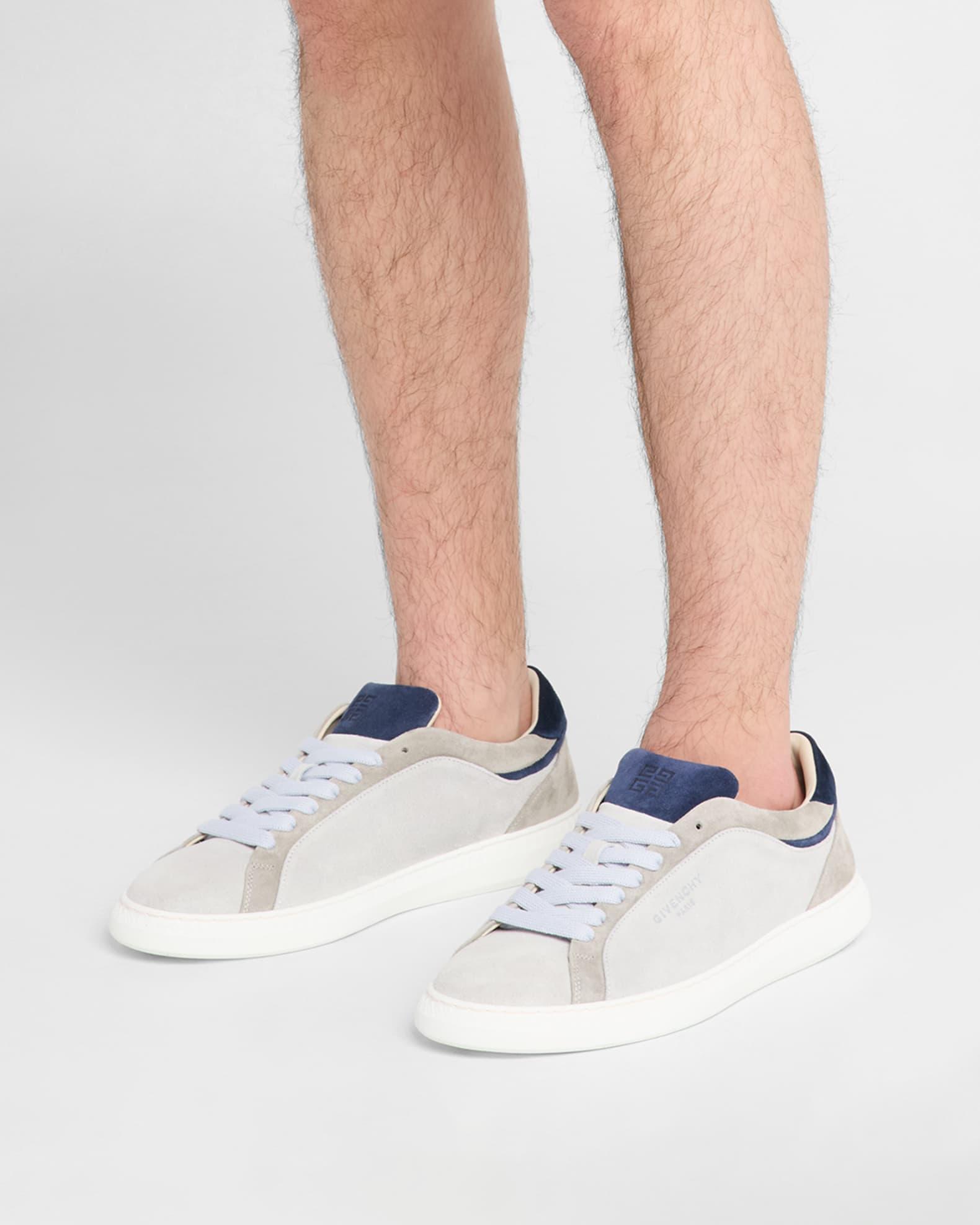 Men's G Set Suede Low-Top Sneakers Product Image