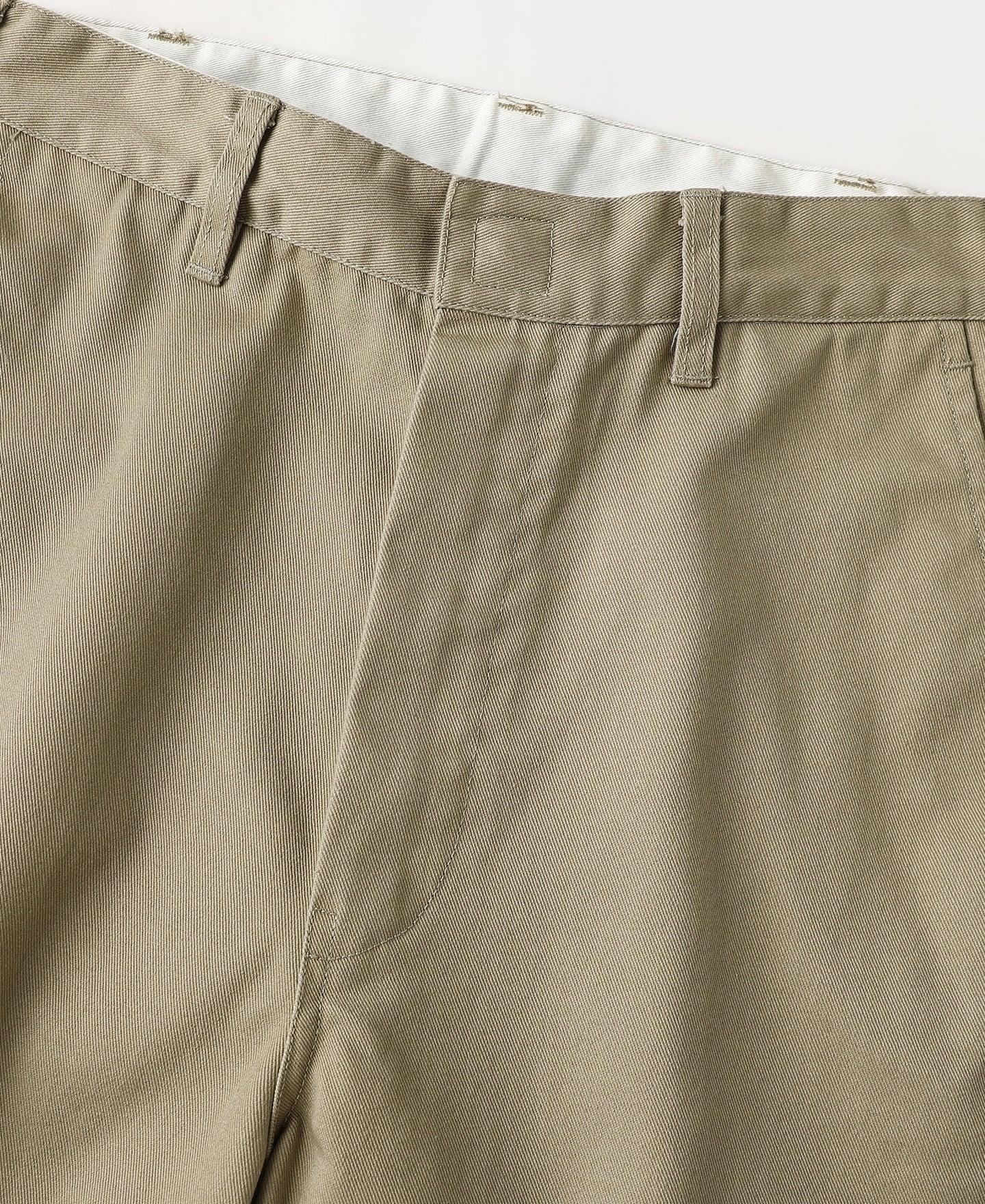 1970s Straight-Leg Work Pants - Khaki Product Image