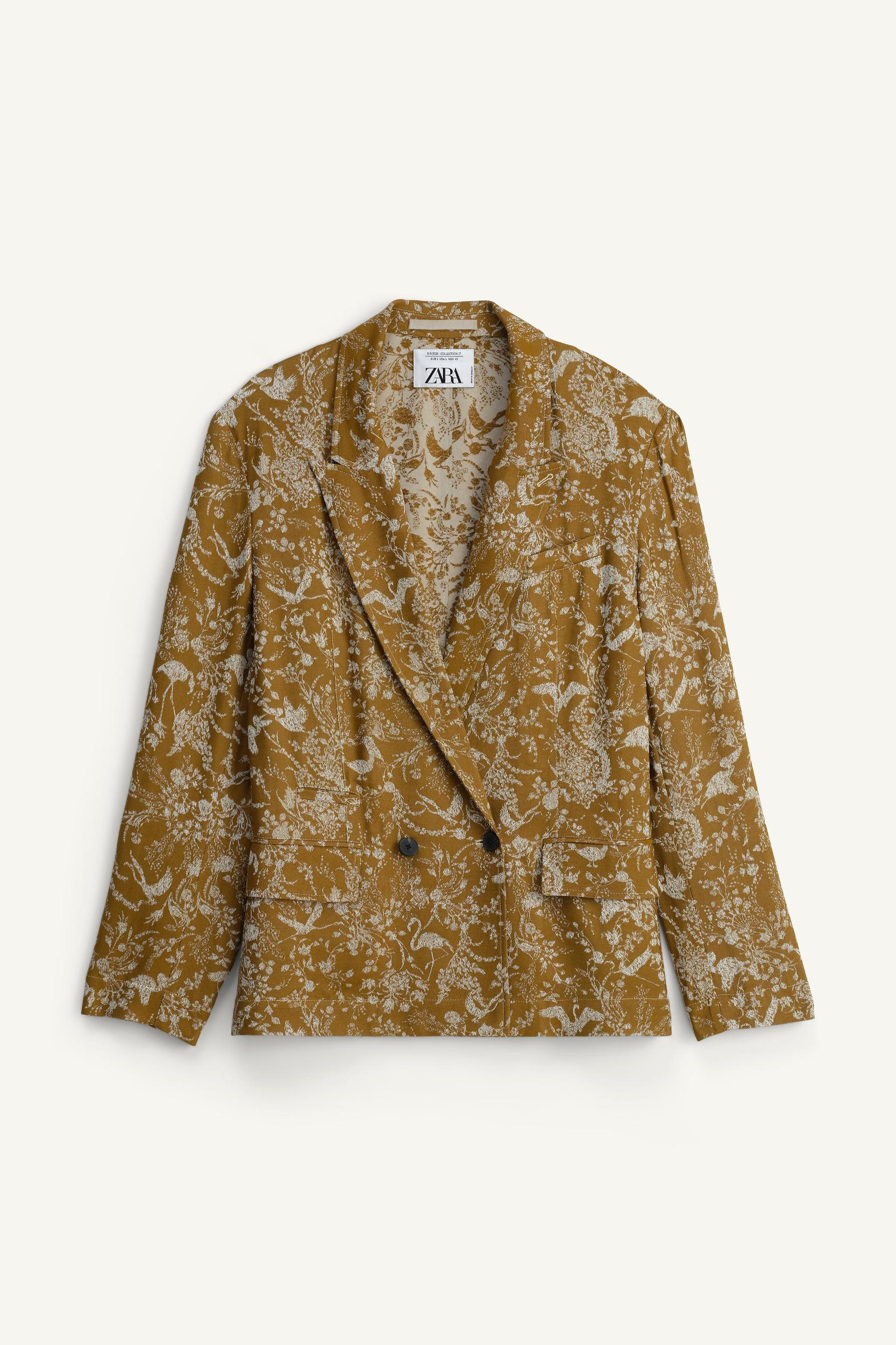 LIMITED EDITION FLOWY JACQUARD BLAZER Product Image