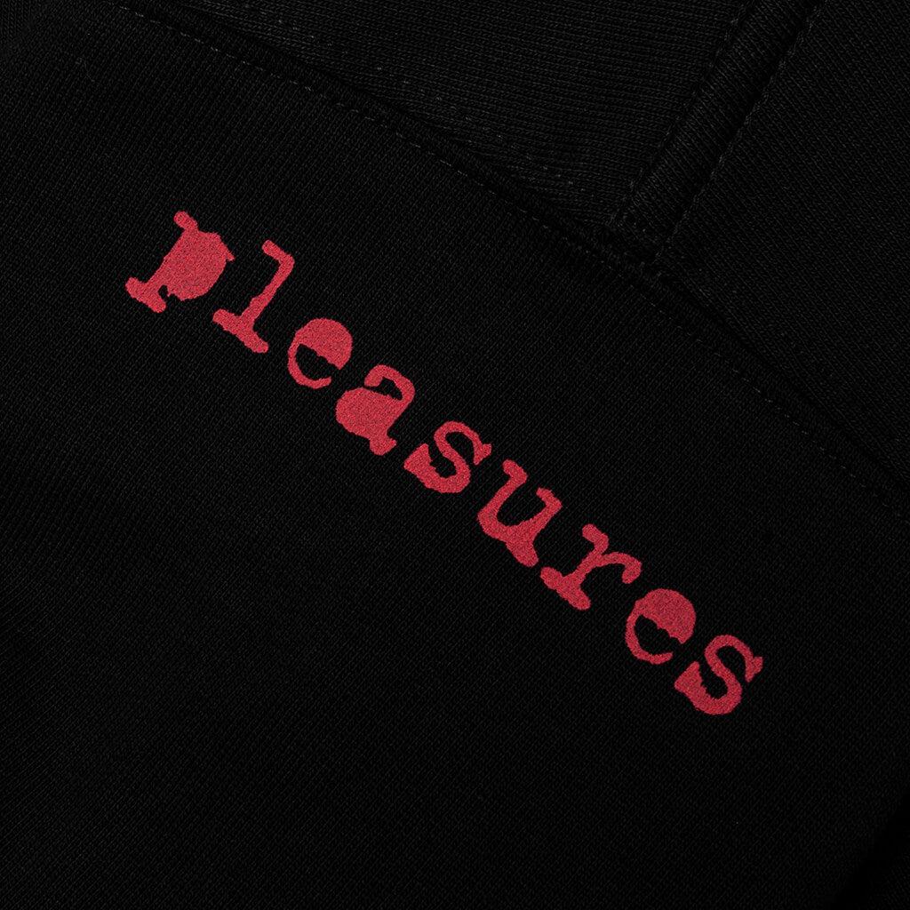 Mustang Cross Zip Up Hoodie - Washed Black Male Product Image