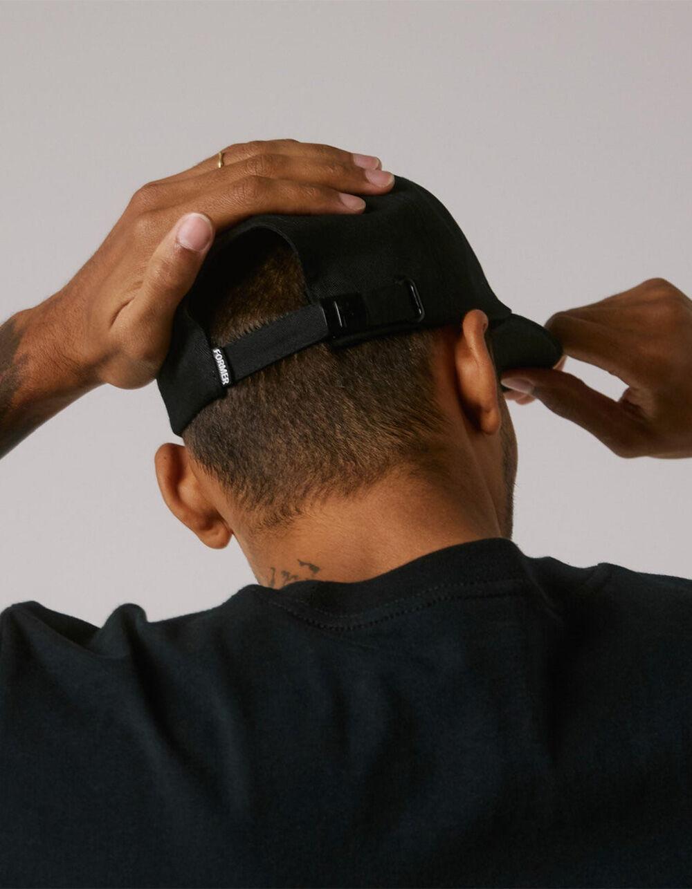 FORMER Legacy Strapback Hat - BLK/WHT Product Image