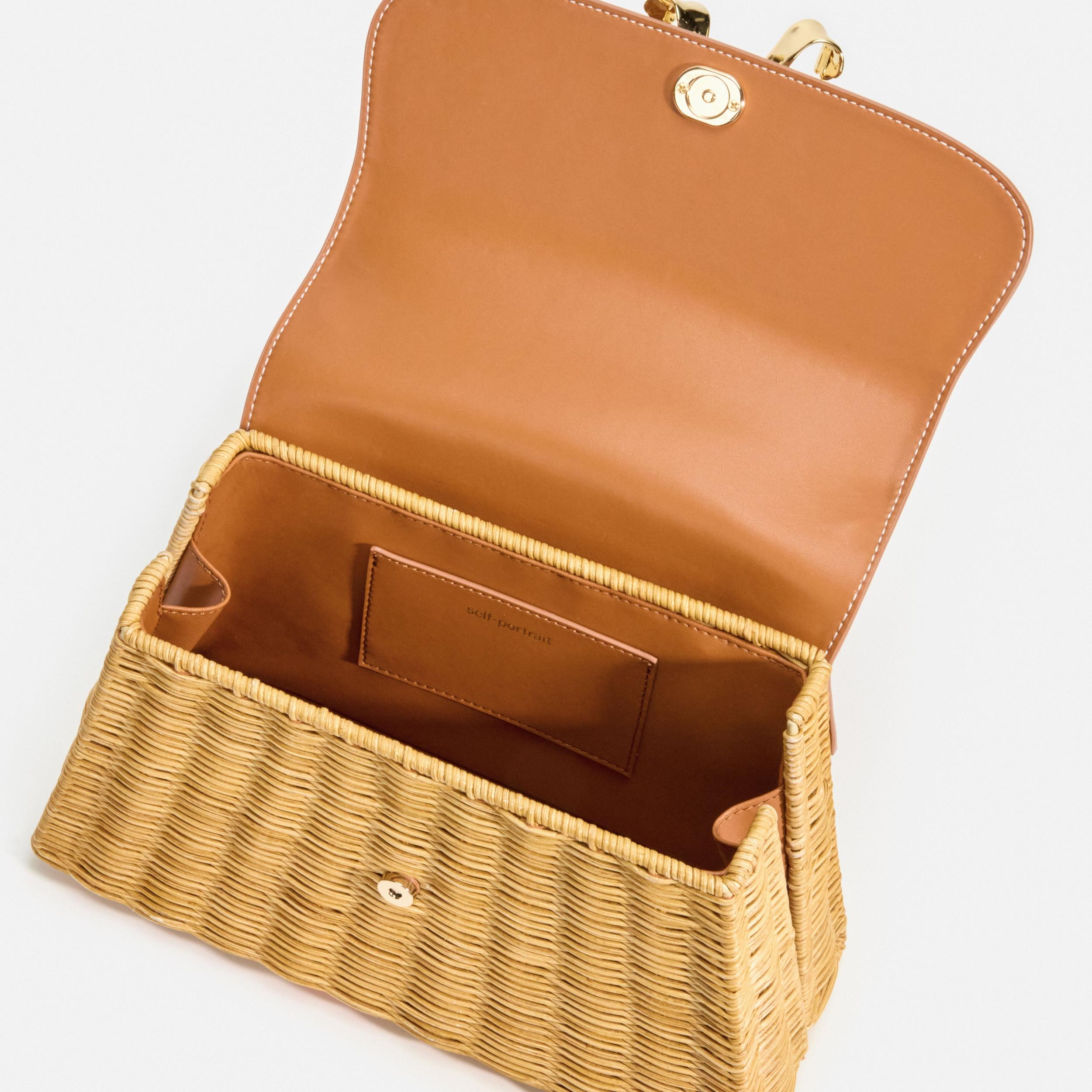 Rattan Mini Bow Bag Product Image