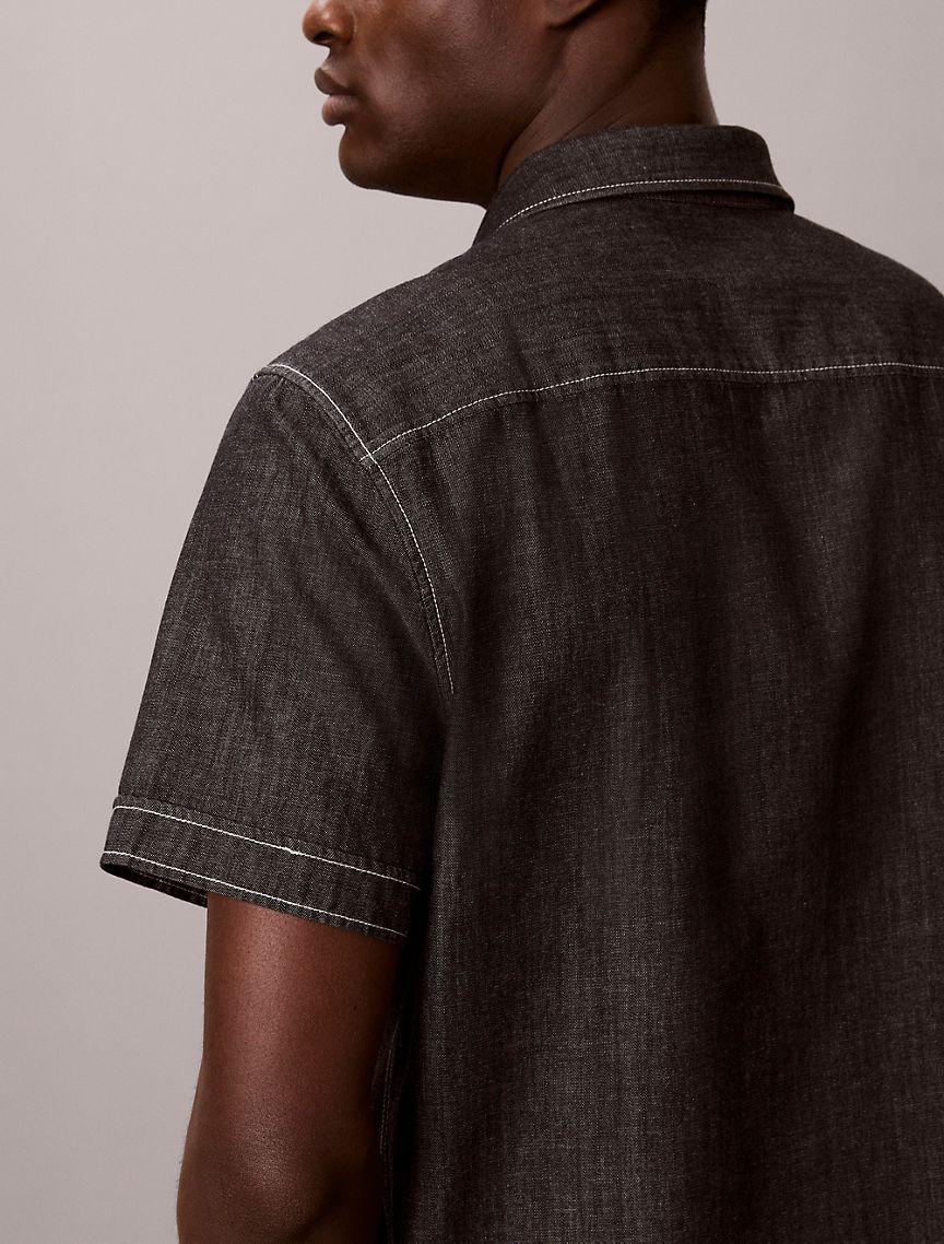 Chambray Classic Button-Down Shirt Product Image