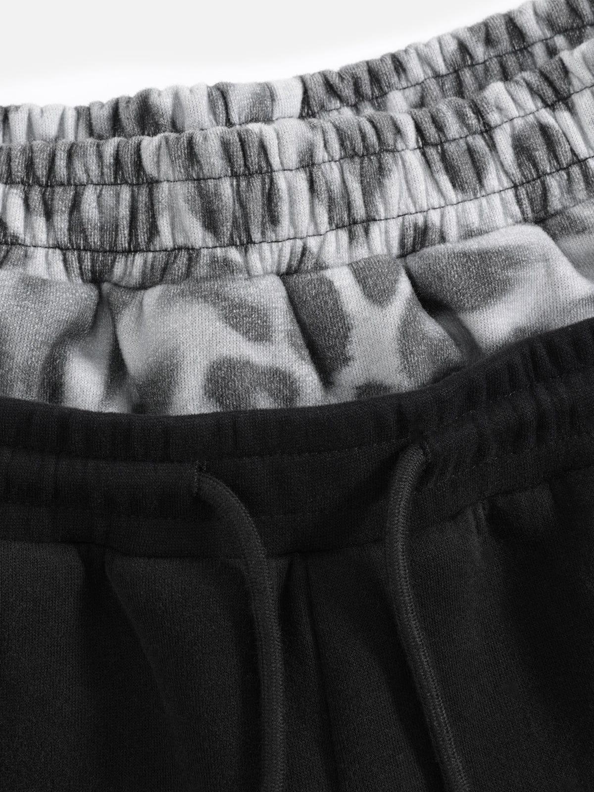 Aelfric Eden Leopard Double Waist Baggy Sweatpants Product Image