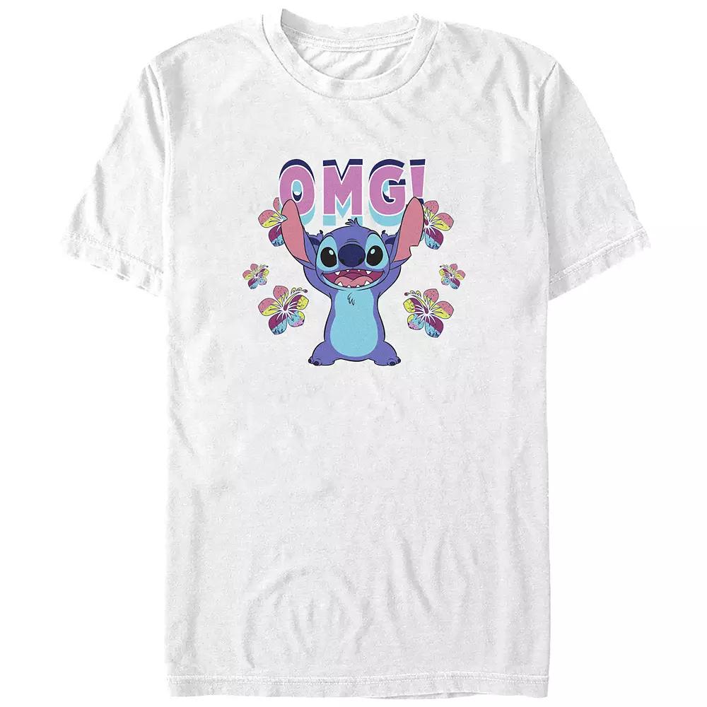 Disney's Lilo & Stitch OMG Stitch Juniors' Graphic Tee, Women's,  Product Image