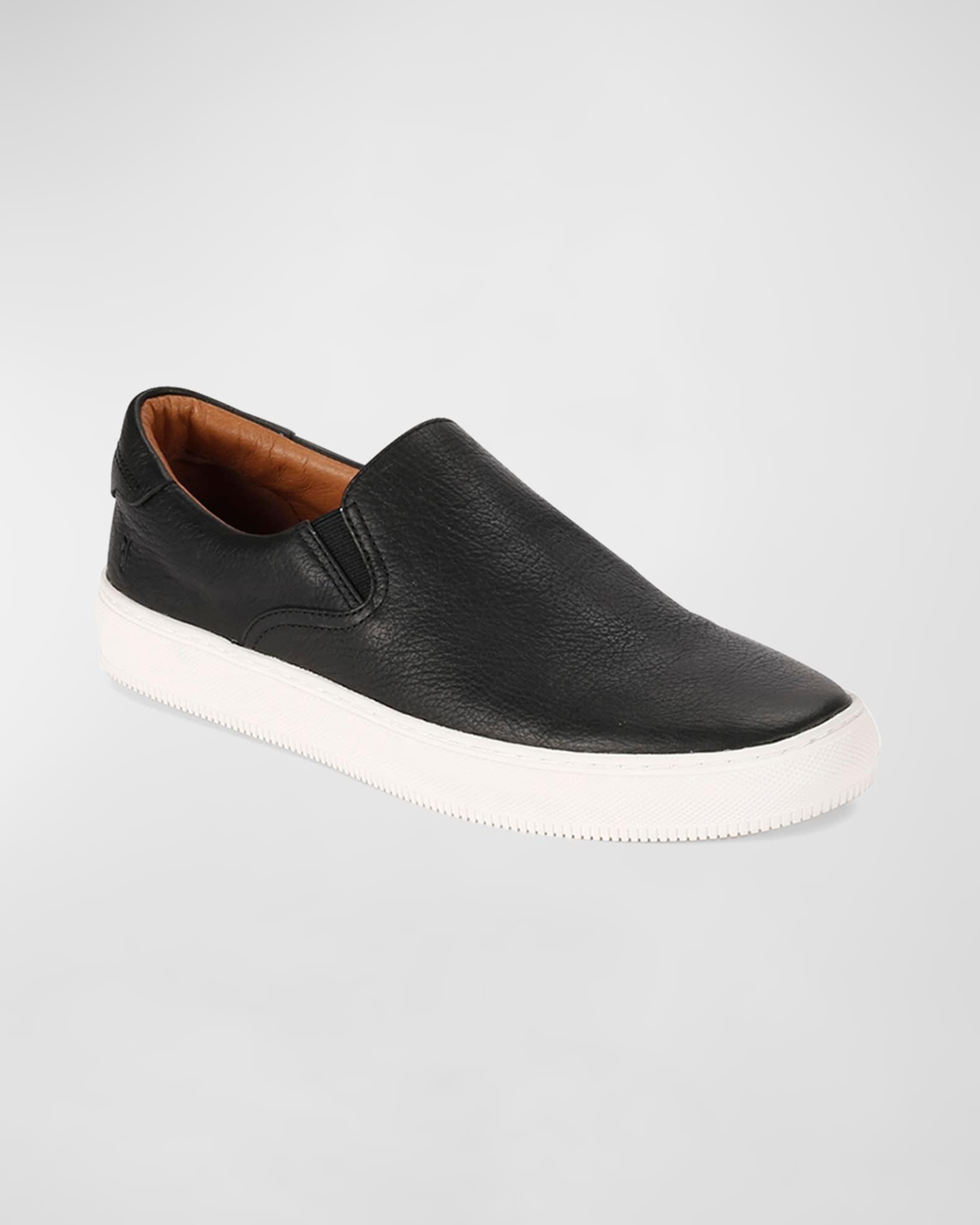 Men's Astor Leather Slip-On Sneakers Product Image