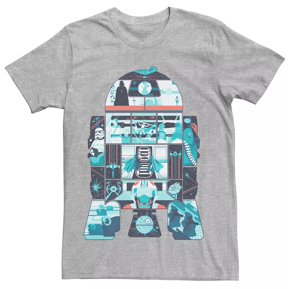 Men's Star Wars R2-D2 Art Fill Tee,  Product Image