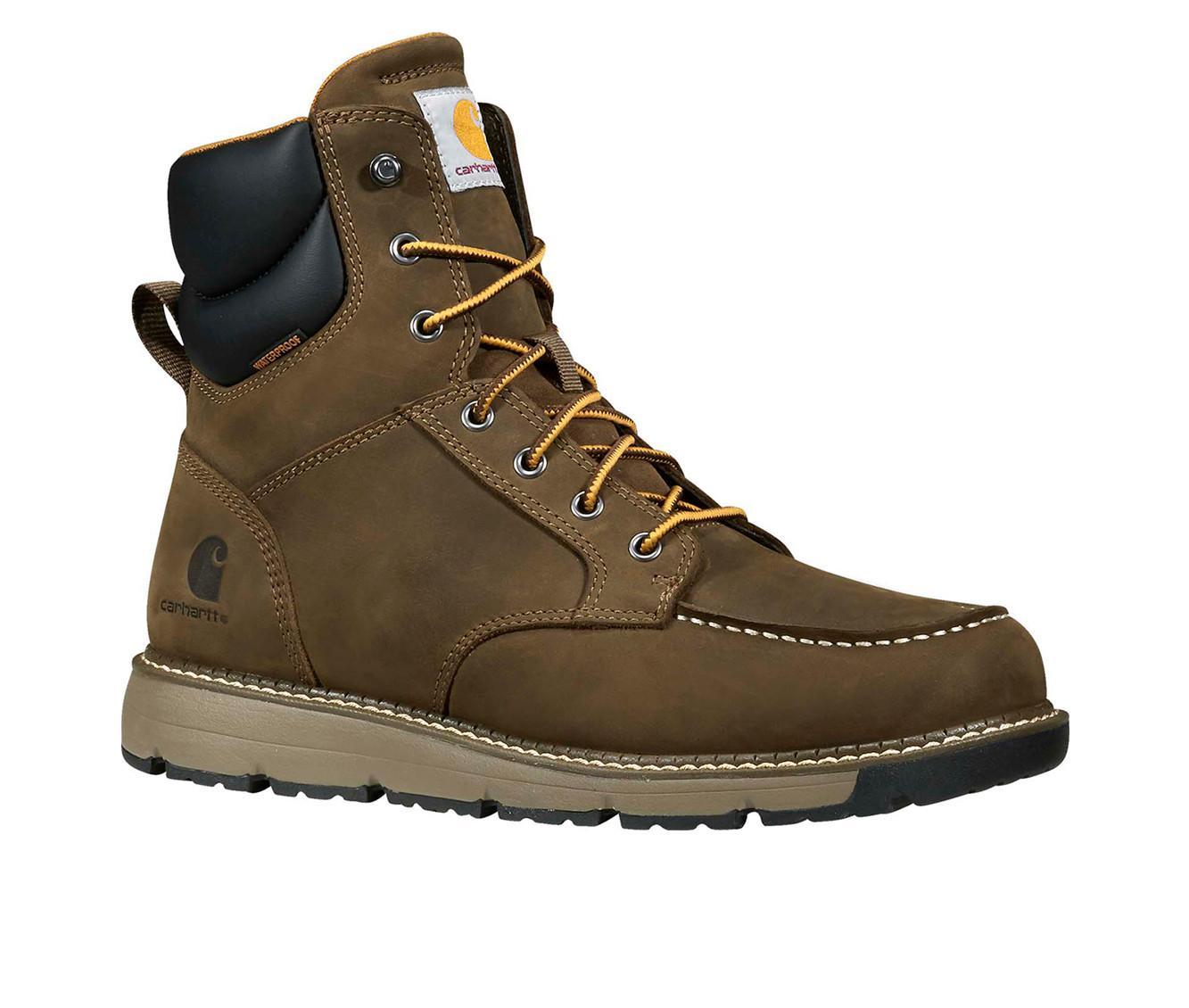 Men's Carhartt Millbrook 6" Nano Toe Waterproof Work Boots Product Image
