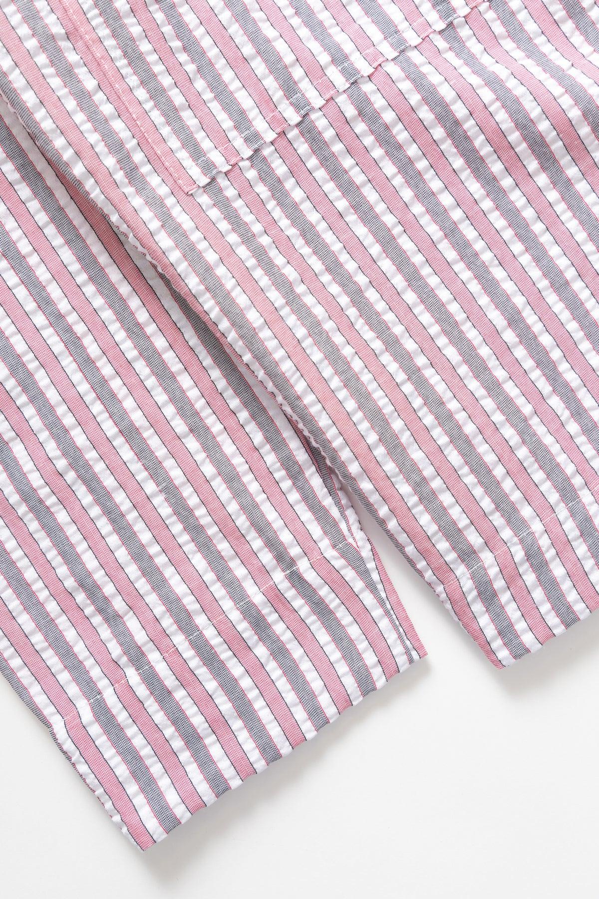 Blacksmith - Striped Military Popover - Red Product Image